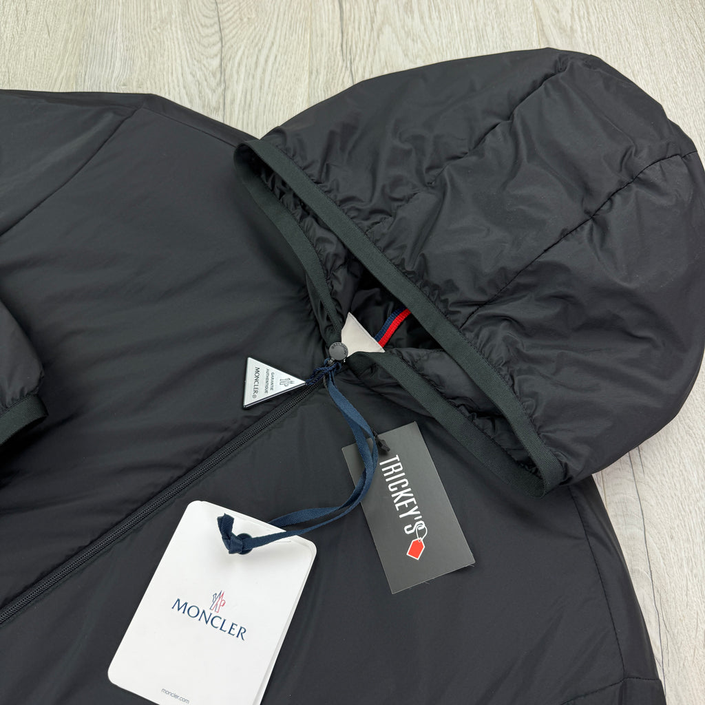 Moncler Men’s Monteynard Black Zip-up Jacket - Size 3