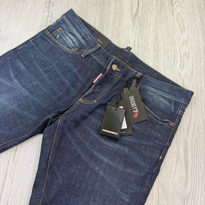 Dsquared2 Men’s Denim Plain Slim Jeans - 54 (Uk 34)