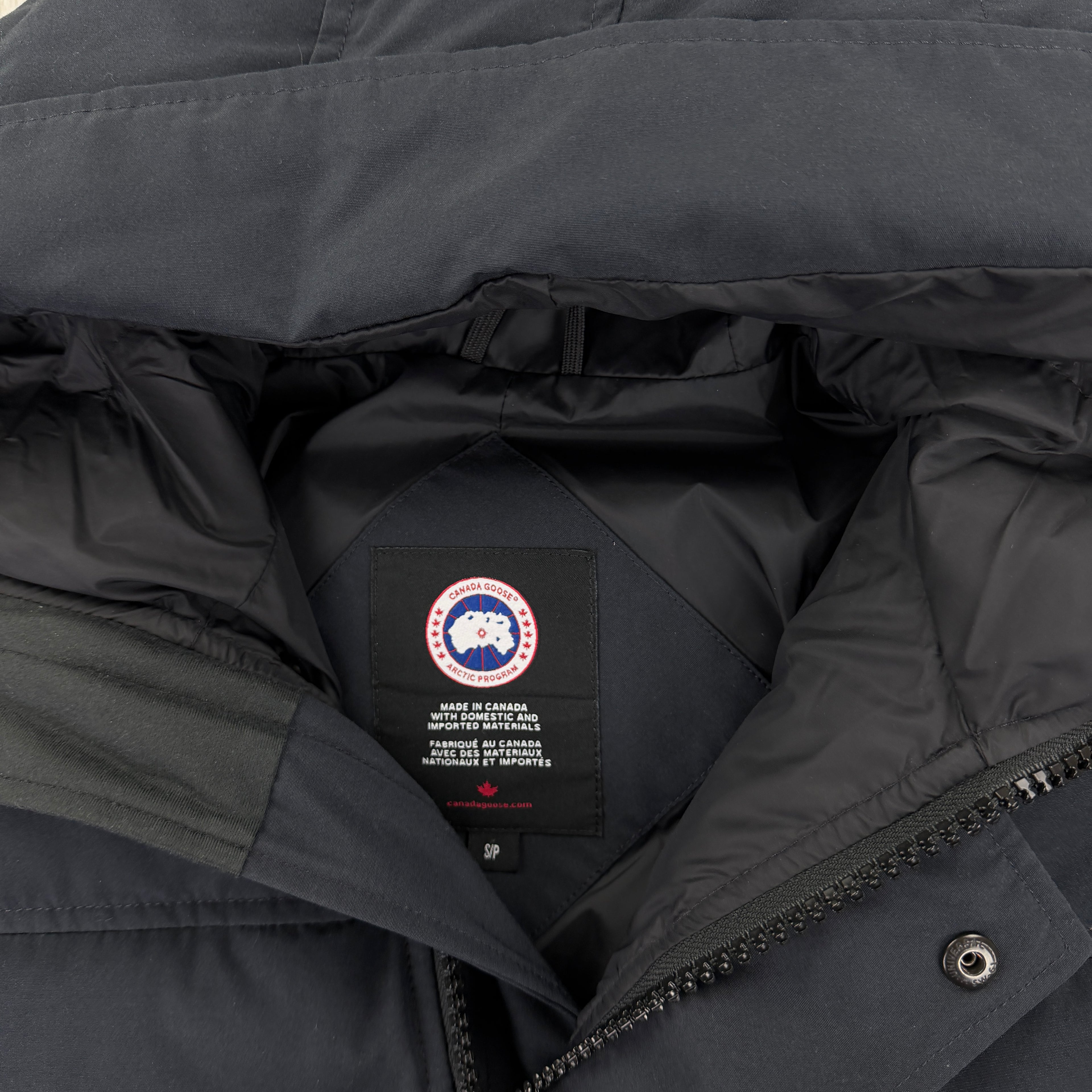 Canada Goose Men’s Navy MacMillan Down Jacket - Small