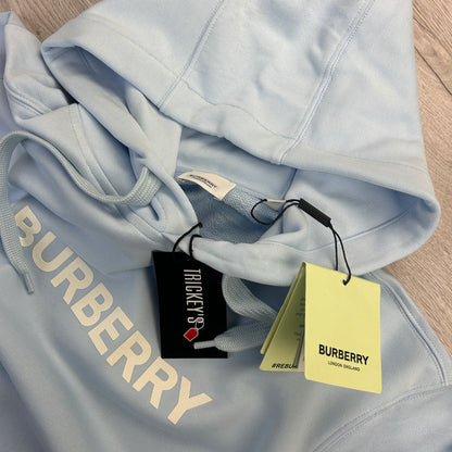 Burberry Men’s Baby Blue Pullover Hoodie