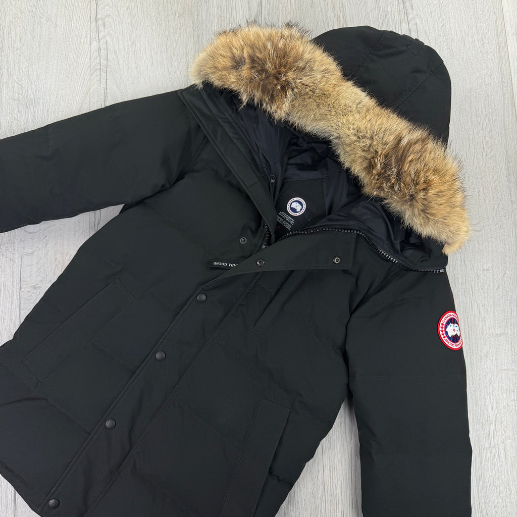 Canada Goose Men’s Black Carson Parker Jacket - Medium