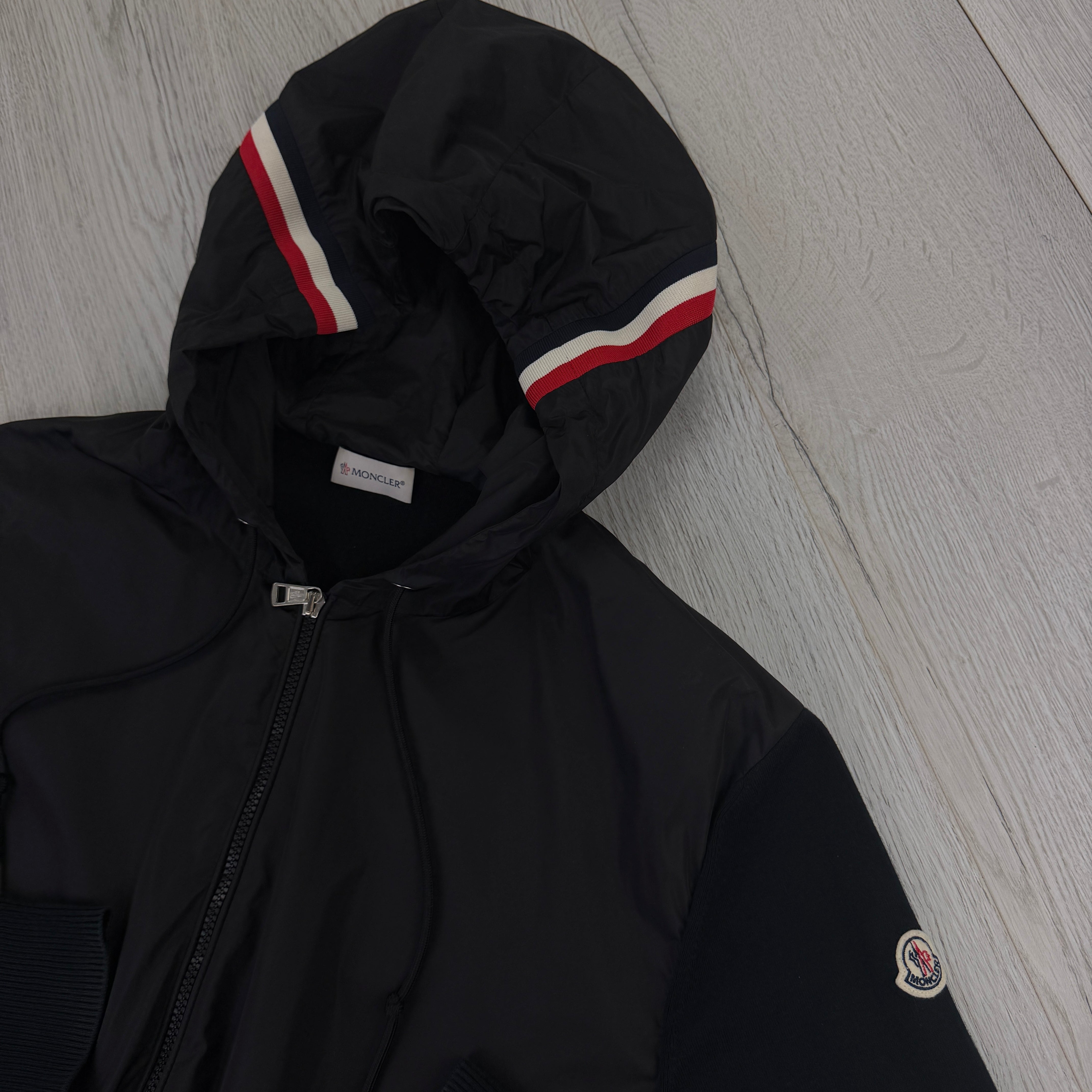 Moncler Men's Black Maglia Tricot Cardigan - 3XL (Fit XL/XXL