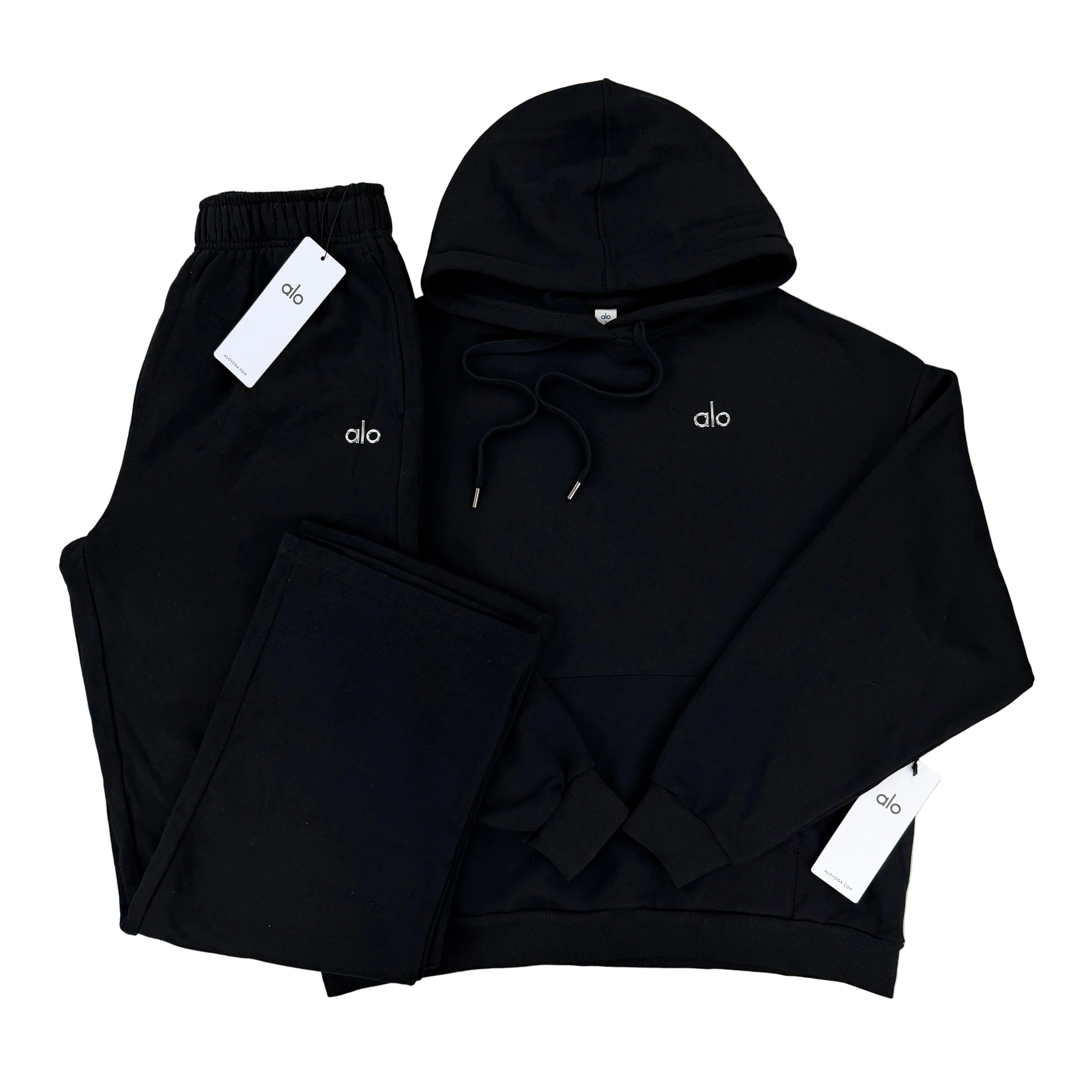 Alo Men’s Black Full Tracksuit