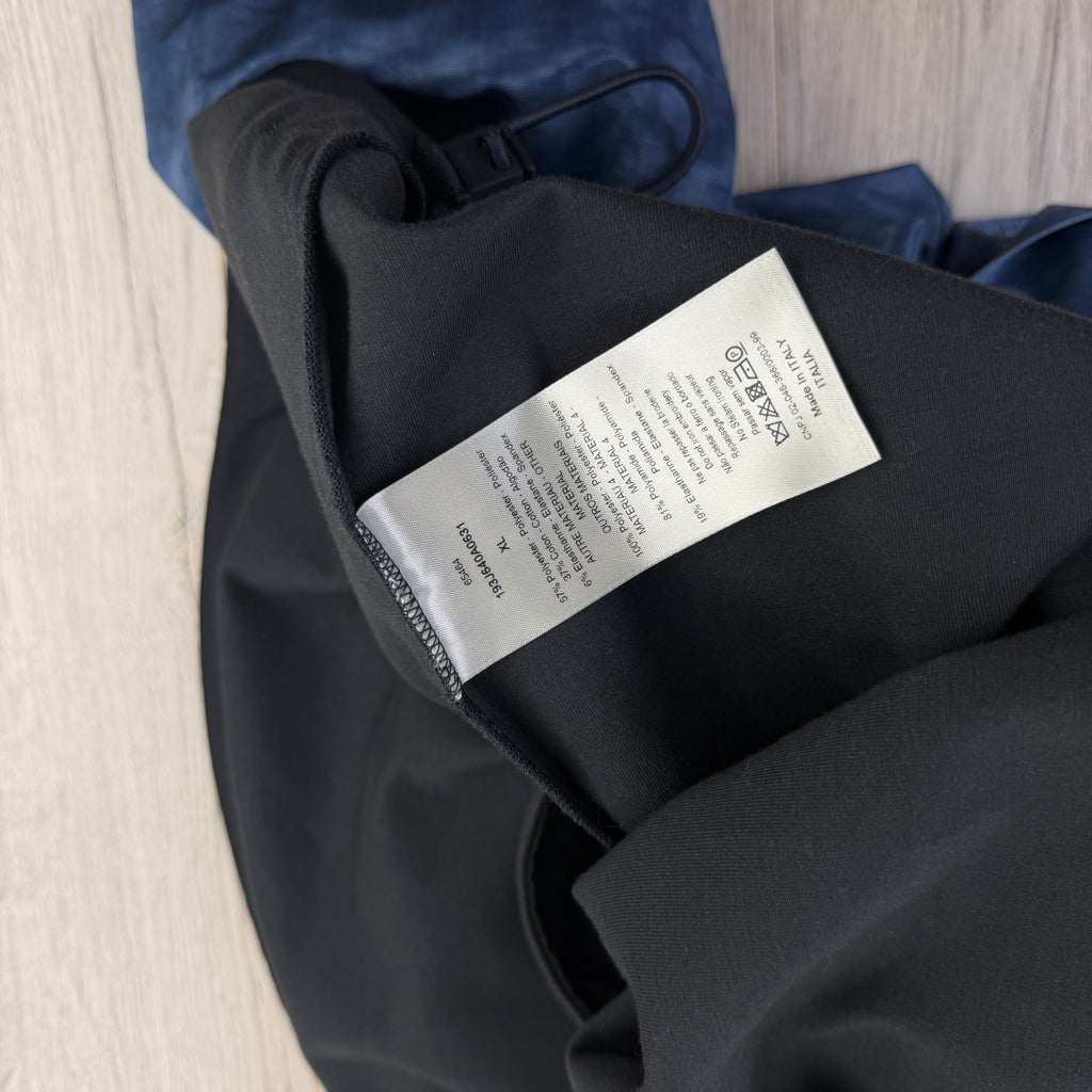 Dior Mens Oblique Black / Bue Anorak Jacket - XL