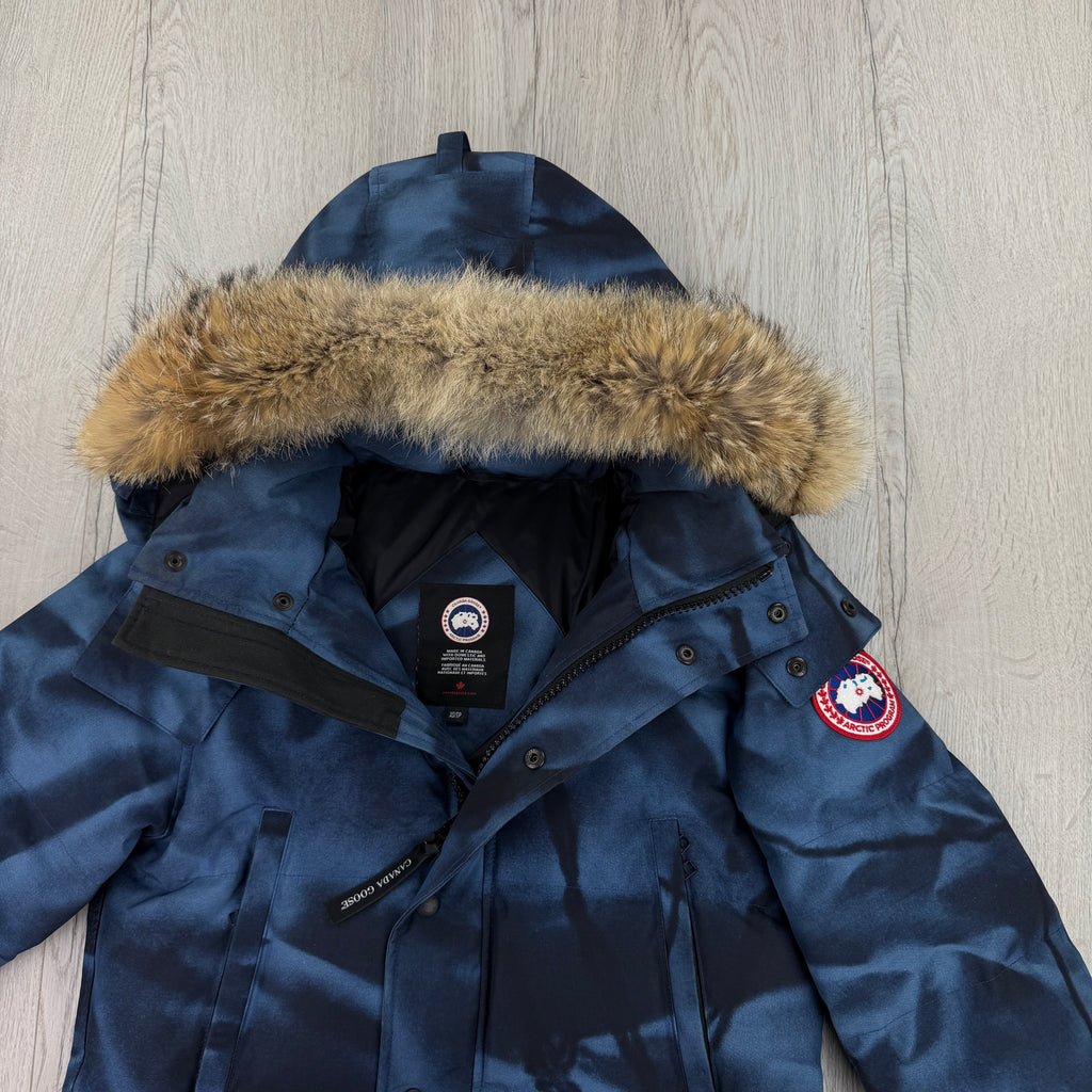 Canada Goose Abstract Blue Parka
 Wyndham Jacket - XS