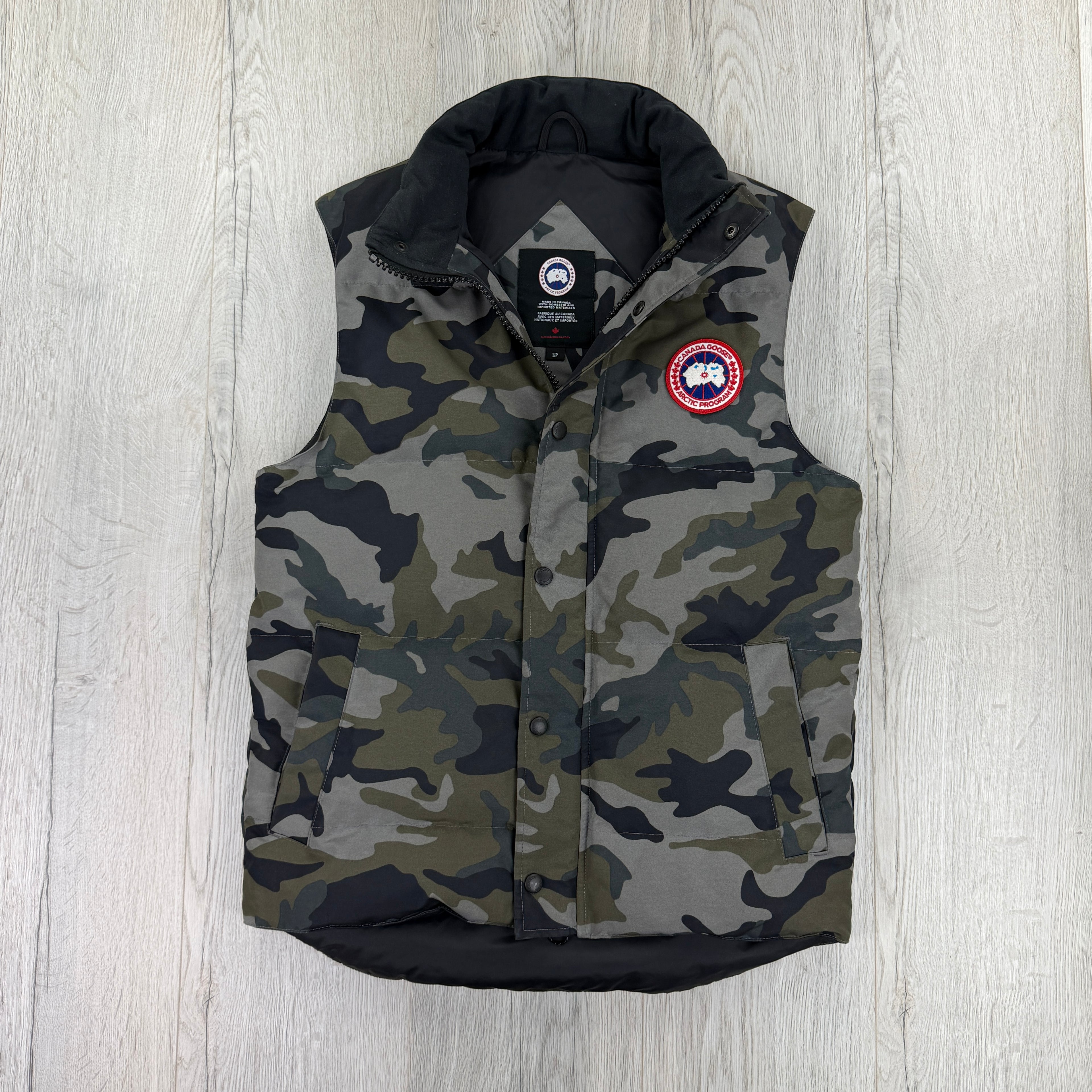 Canada Goose Men’s Camo Bodywarmer - Small