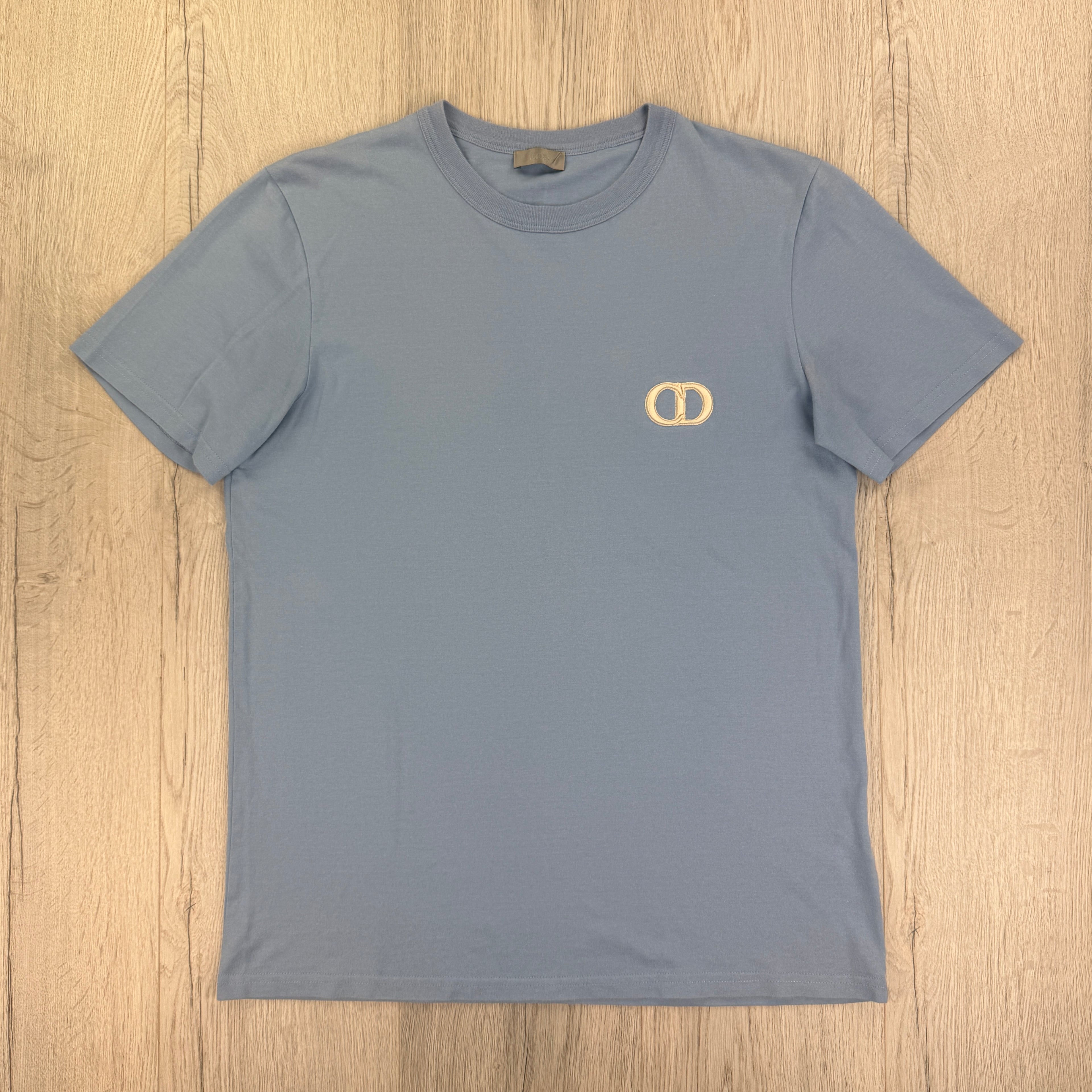 Christian Dior Men’s Baby Blue T-shirt - Medium