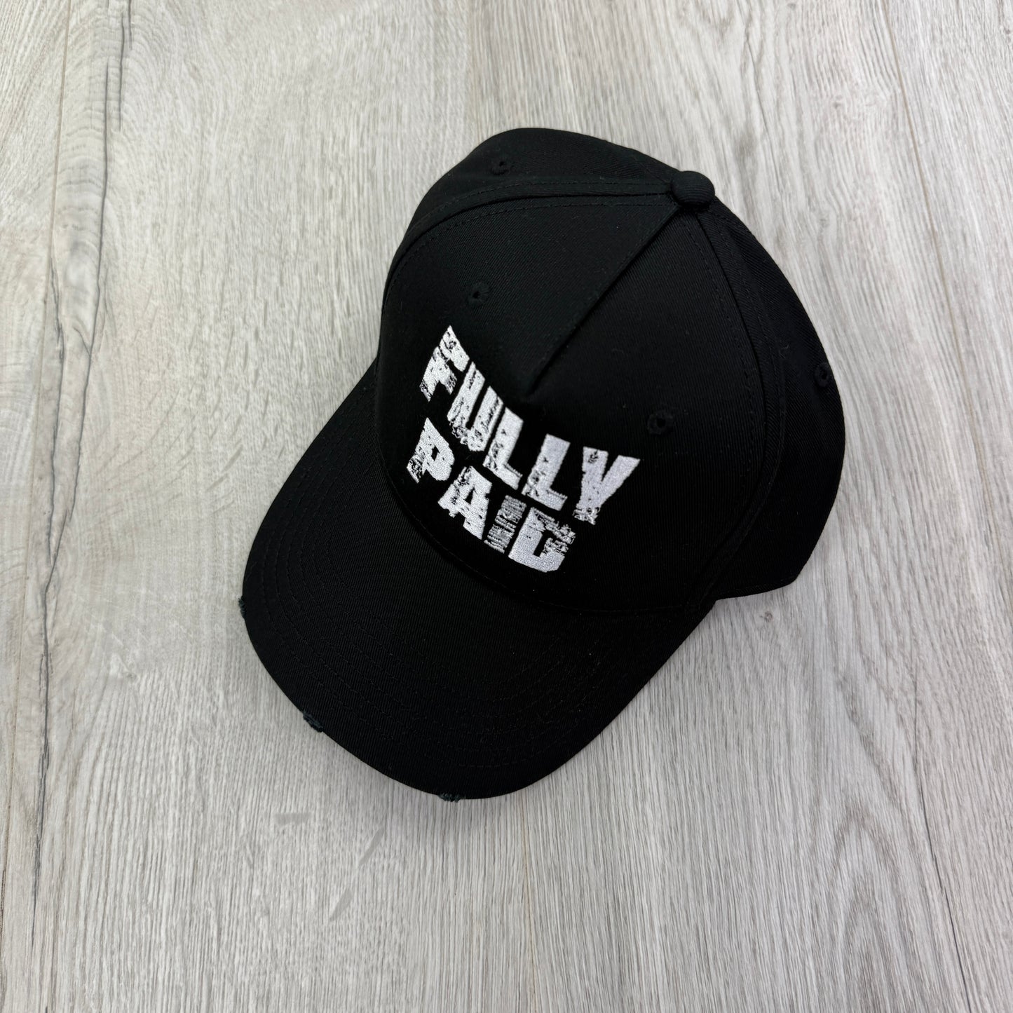 Fully Paid Mens Black Baseball Cap