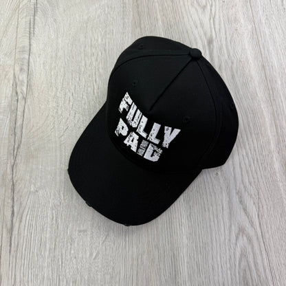 Fully Paid Mens Black Baseball Cap