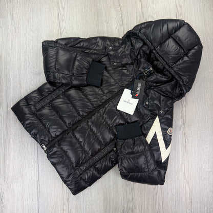 Moncler Men’s Corydale Black Down Jacket - Size 2