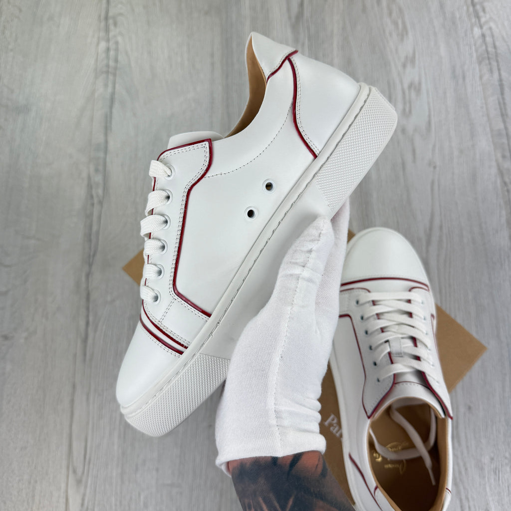 Christian Louboutin Women’s White Sneakers - 40.5 (Fit Uk 6.5/7)