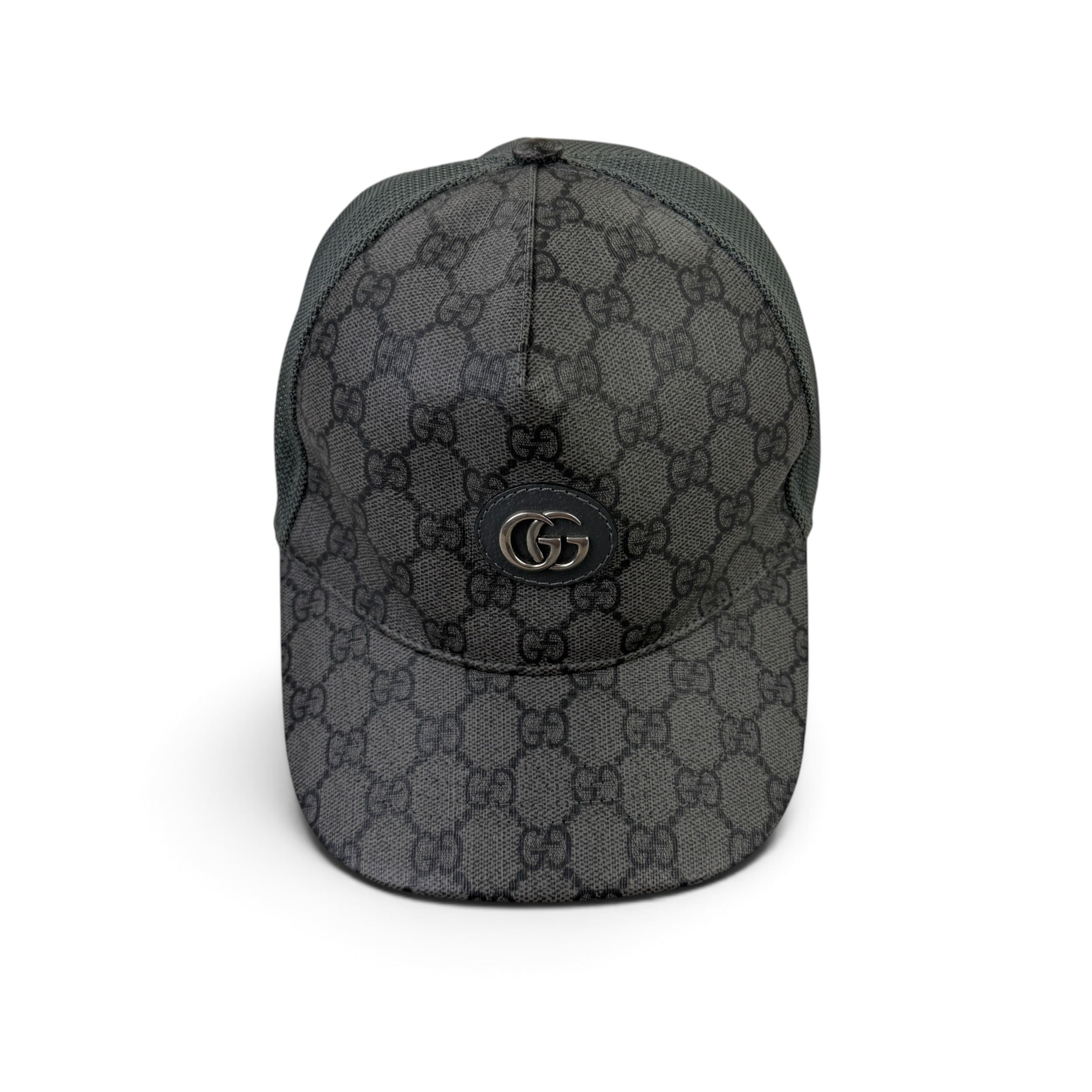 Gucci Men’s GG Interlocking Dark Grey Baseball Cap
