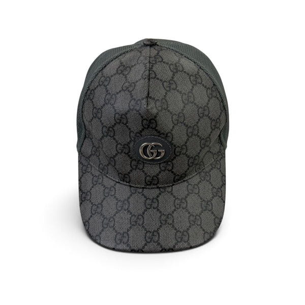 Gucci Men’s GG Interlocking Dark Grey Baseball Cap