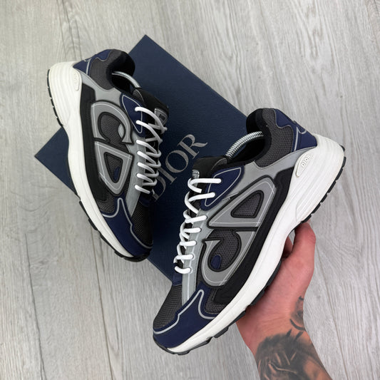 Dior B30 Men’s Navy CD Trainers - 43 (Fit Uk 9)