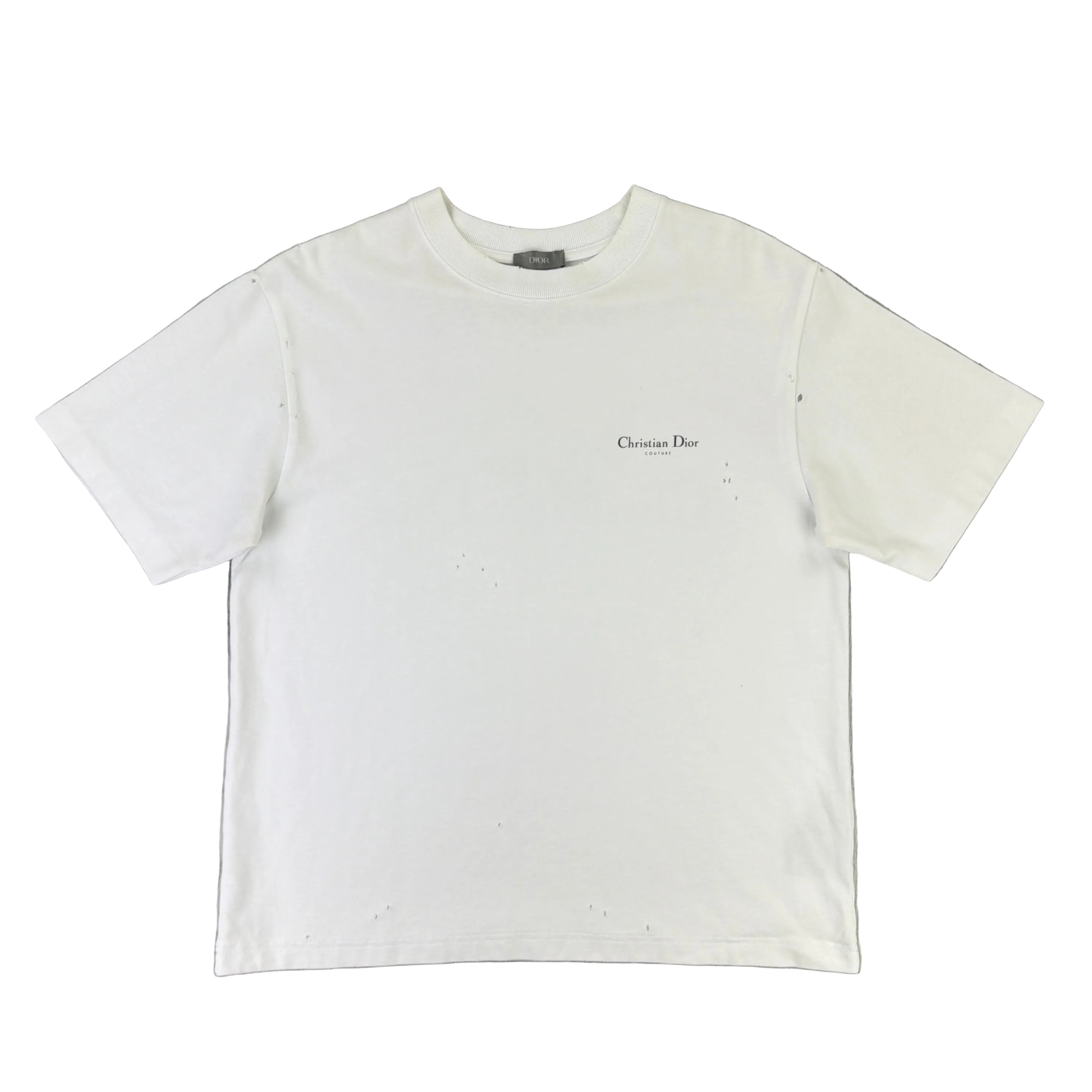 Christian Dior ‘Couture’ Men’s White T-shirt - Small