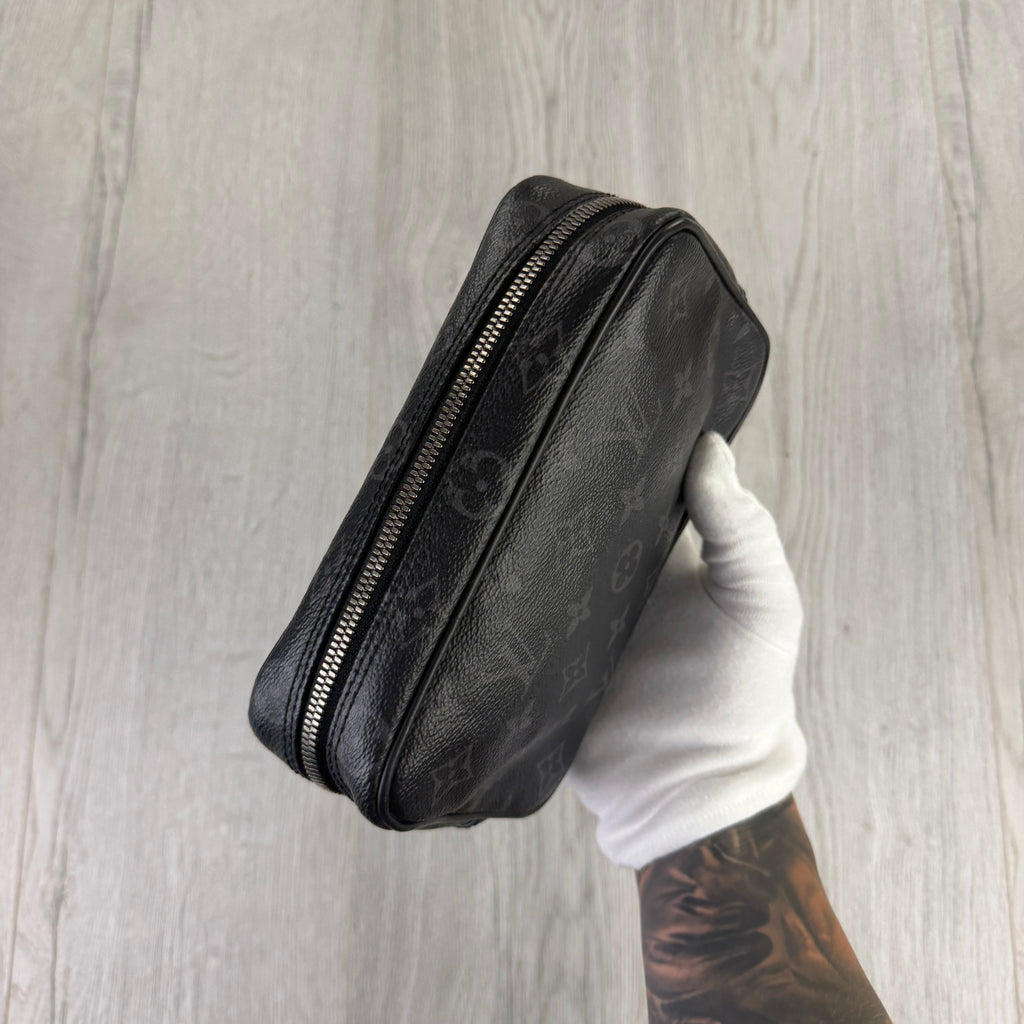 Louis Vuitton Black Monogram Toiletry Small Pouch