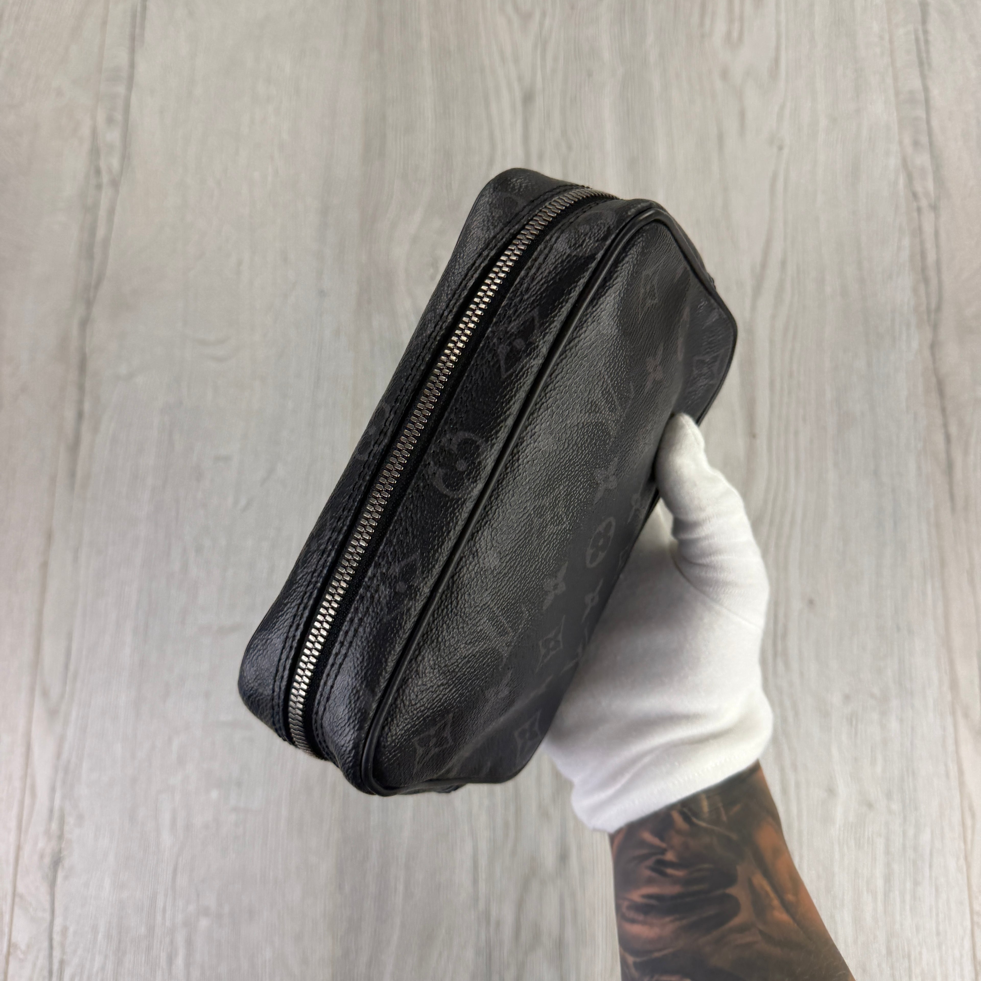 Louis Vuitton Black Monogram Toiletry Small Pouch