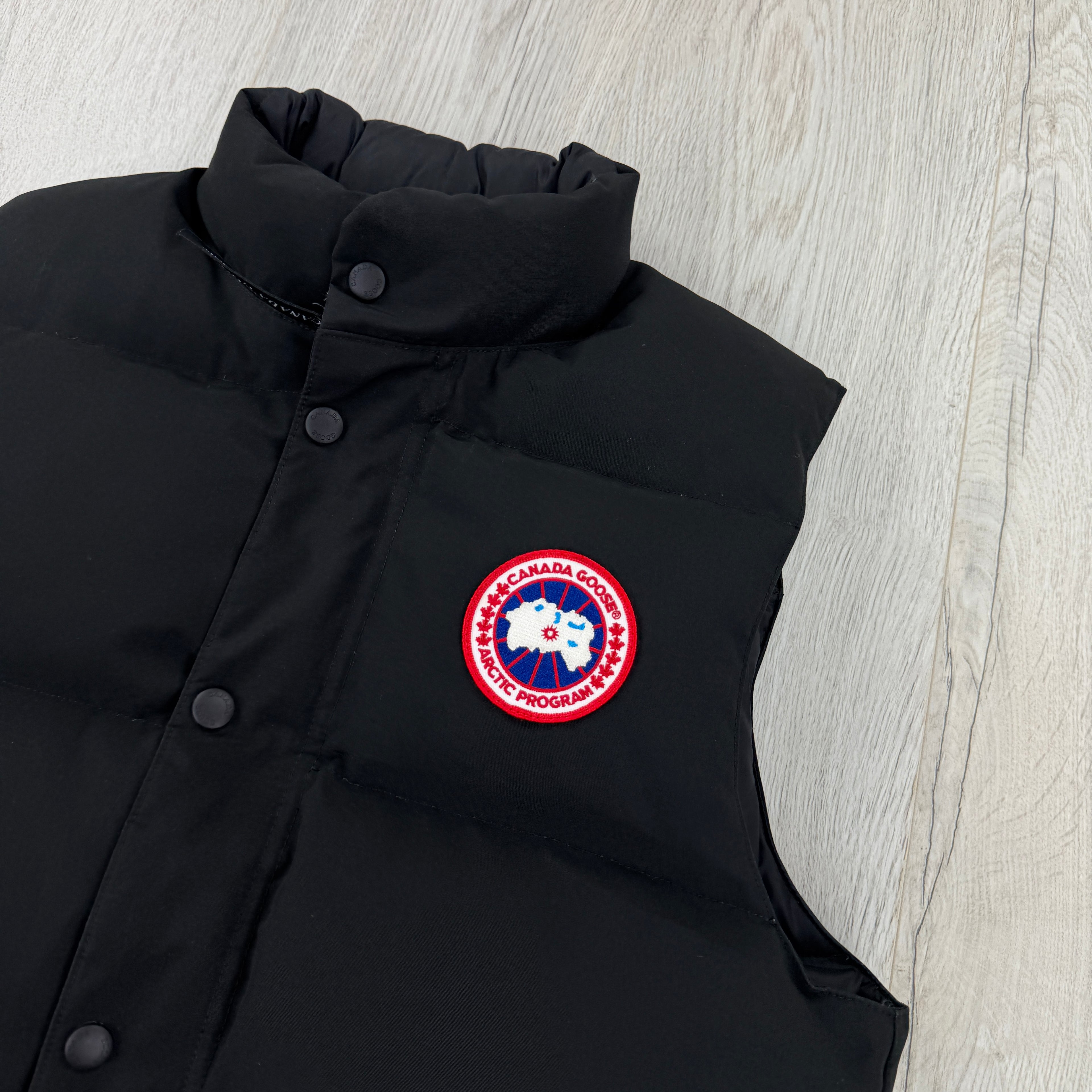 Canada Goose Men’s Black Freestyle Bodywarmer
