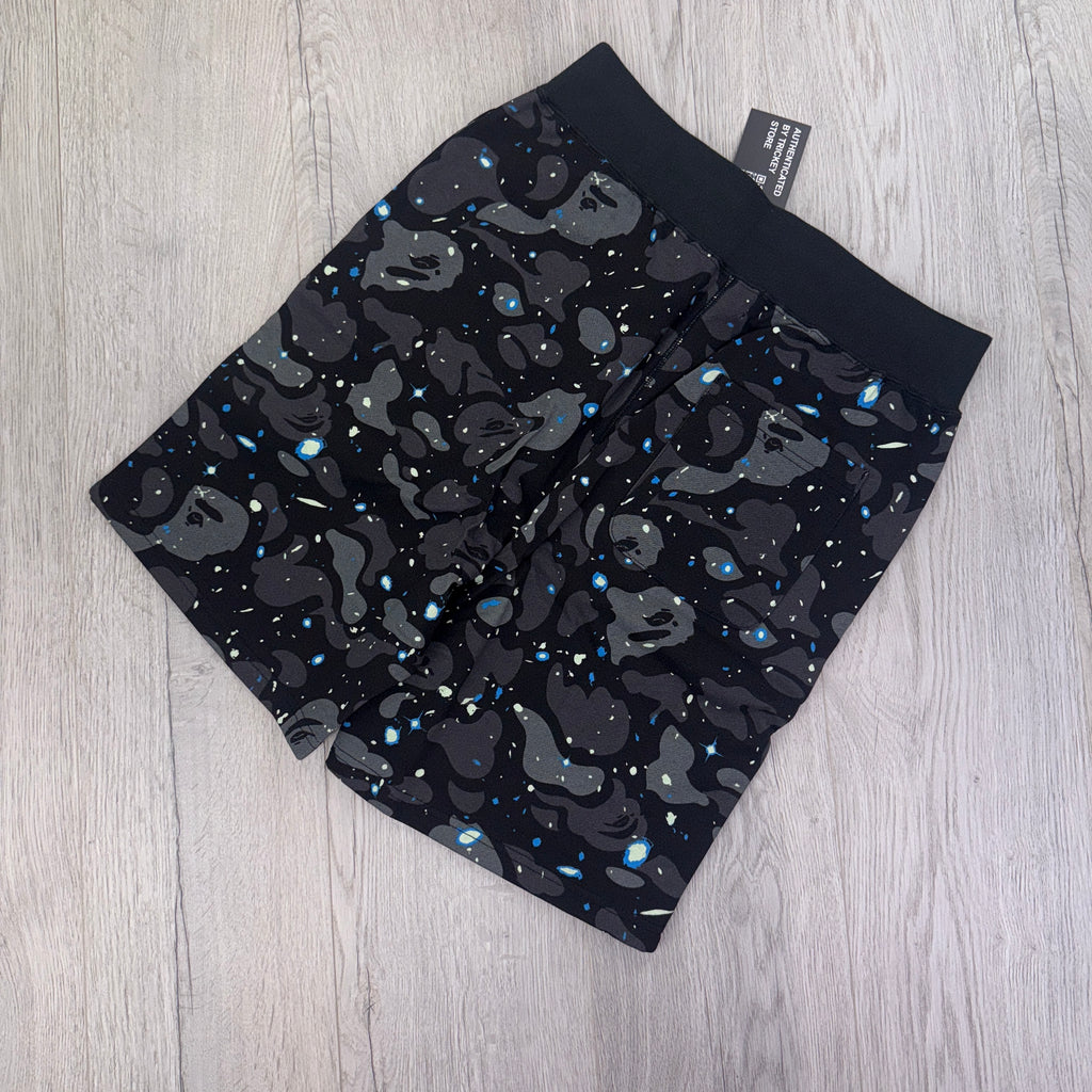 Bape Men’s Space Camo Shark Shorts