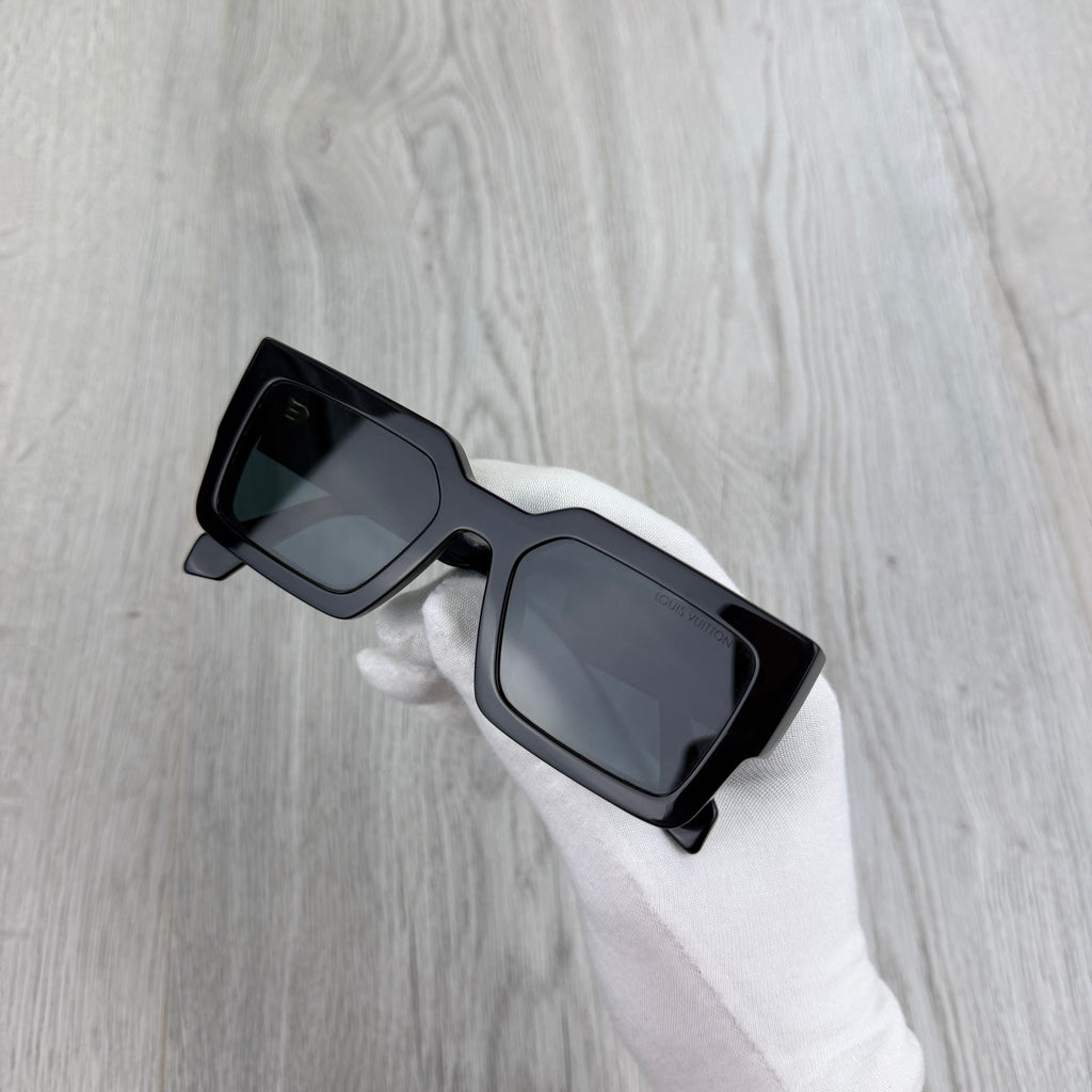Louis Vuitton Men’s Black Clash Square Sunglasses