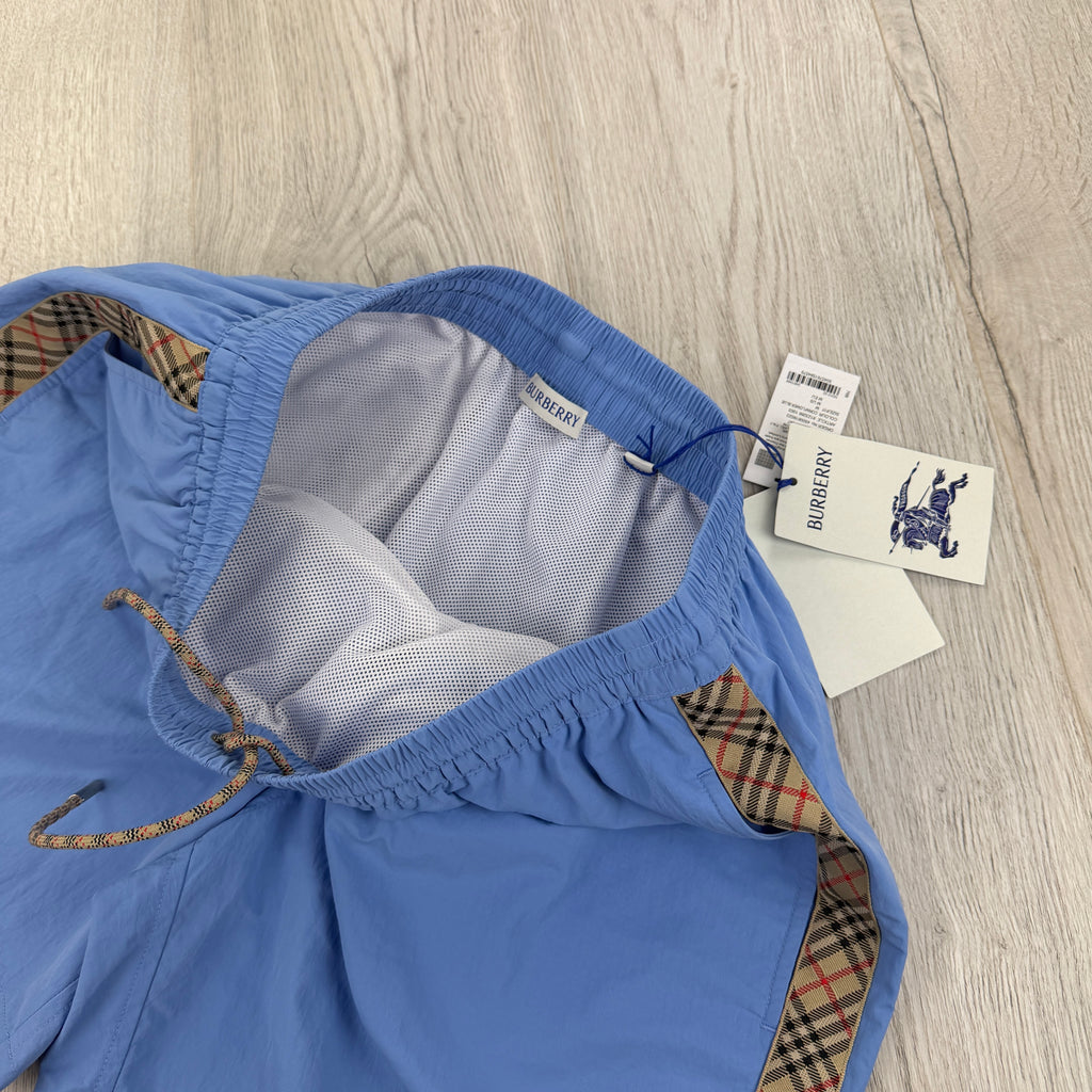 Burberry Men’s Blue Swim Shorts - Medium