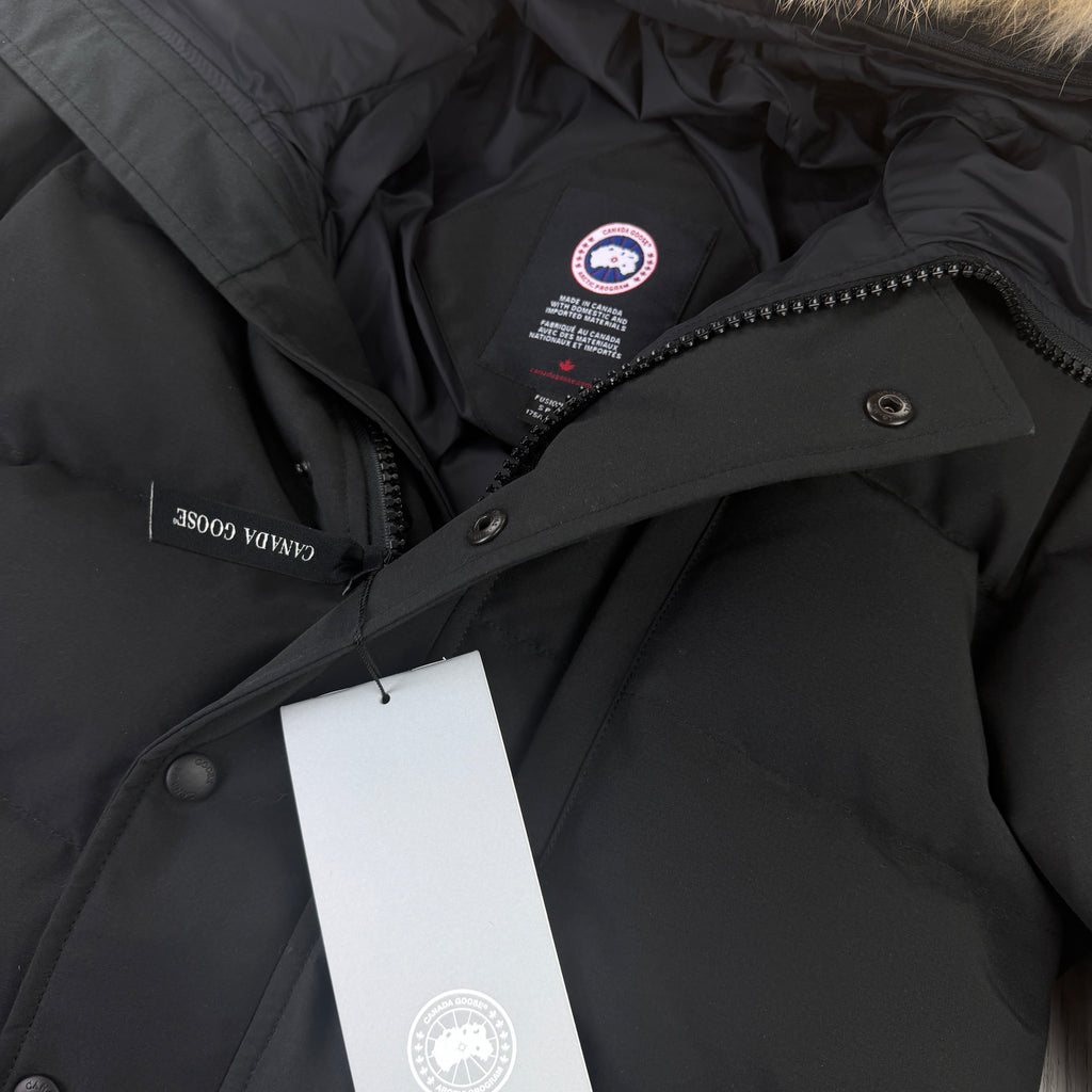 Canada Goose Men’s Black Carson Parker Jacket - Small