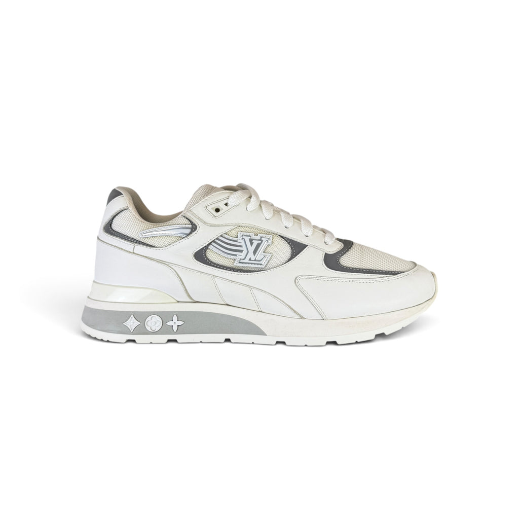 Louis Vuitton Men’s White Run Away Trainers - Uk 8 (Fit Uk 8.5)