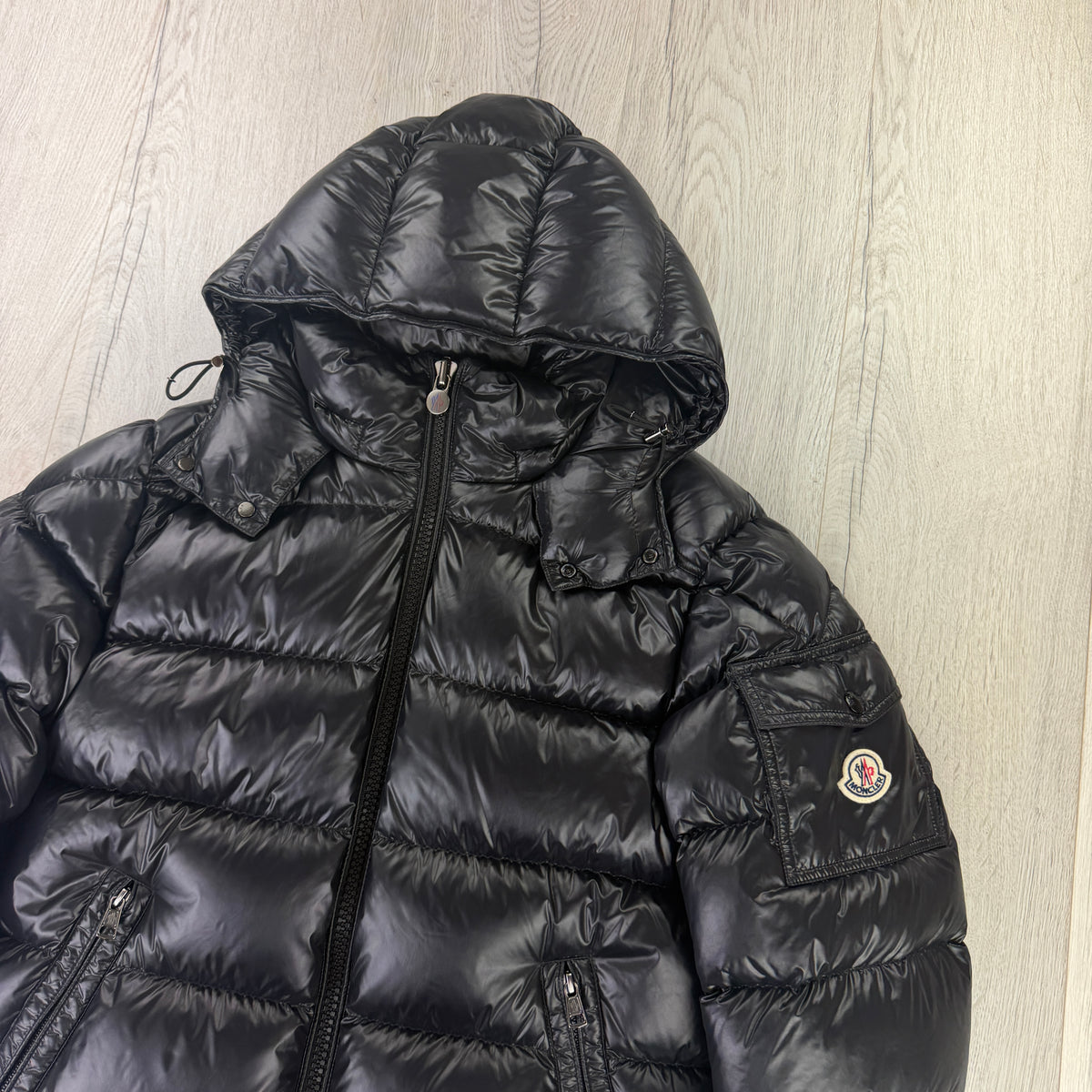Moncler Men’s Black Maya Jacket - Size 2