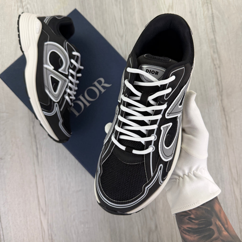 Dior B30 Men’s Black & White Trainers - 43 (Fit Uk 9)
