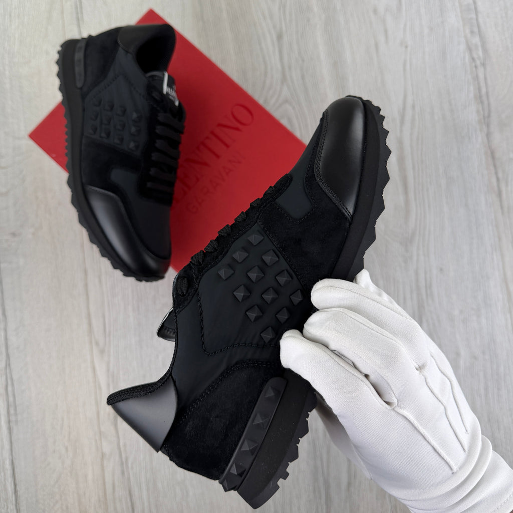 Valentino Men’s Black Rockrunner Trainers