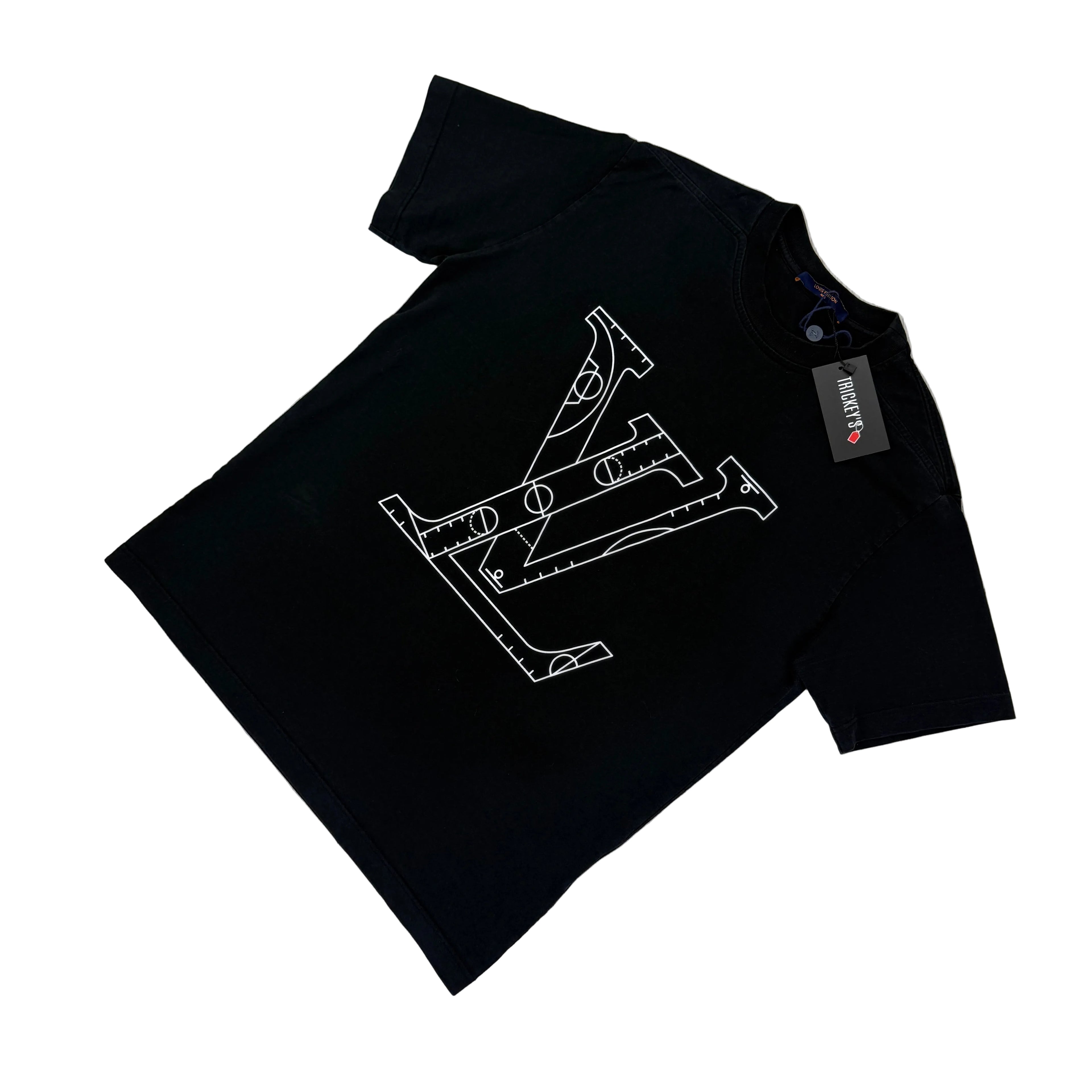 Louis Vuitton x NBA ‘ASSO CIATION’ Black T-shirt - Small