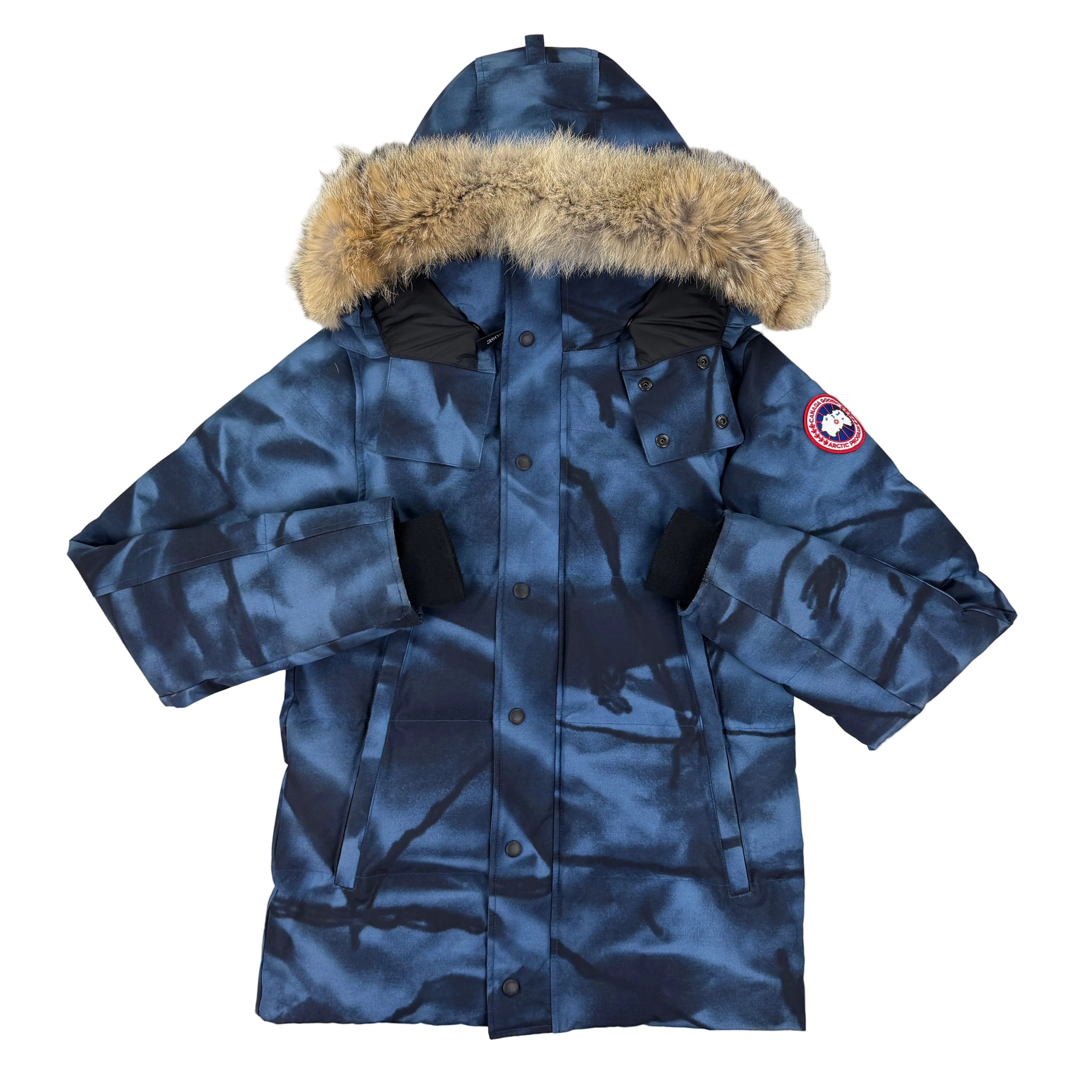 Canada Goose Abstract Blue Parka
 Wyndham Jacket - XS