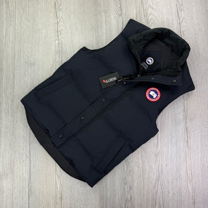 Canada Goose Men’s Navy Freestyle Bodywarmer - Small