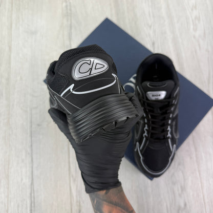 Dior B30 Men’s Triple Black Trainers - 41 (Fit Uk 7)