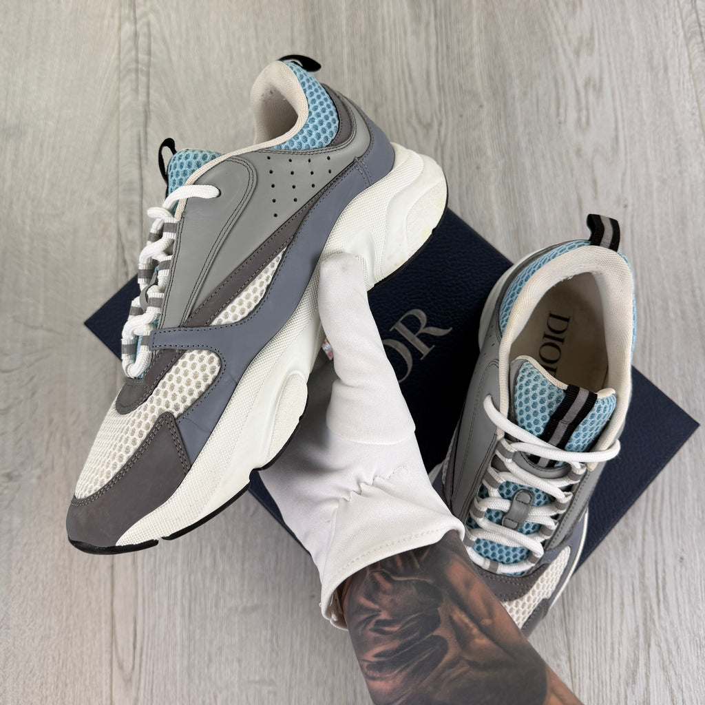 Dior B22 Men’s Baby Blue Runners - 42 (Fit Uk 7.5)