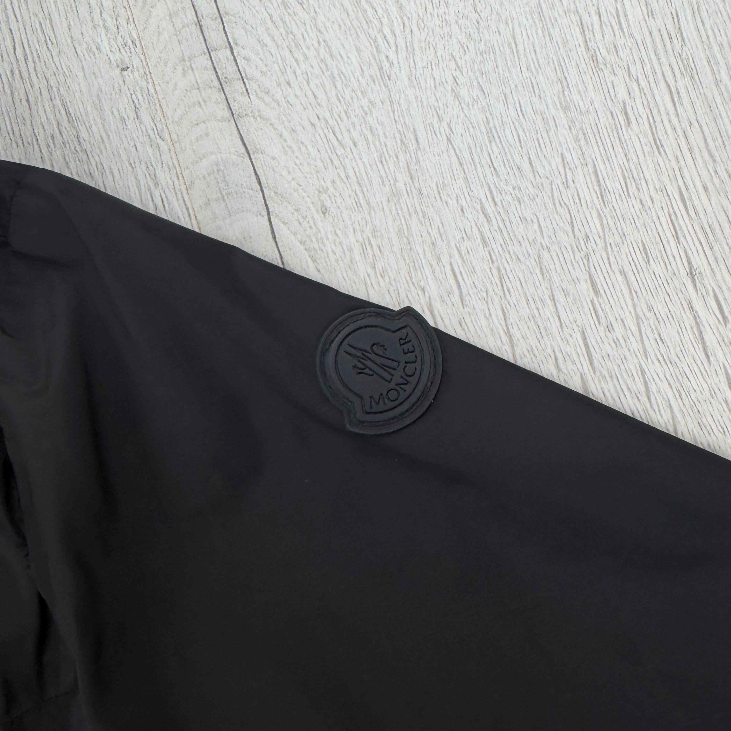 Moncler Massereau Giubbotto Men’s Black Windbreaker Jacket - Size 4