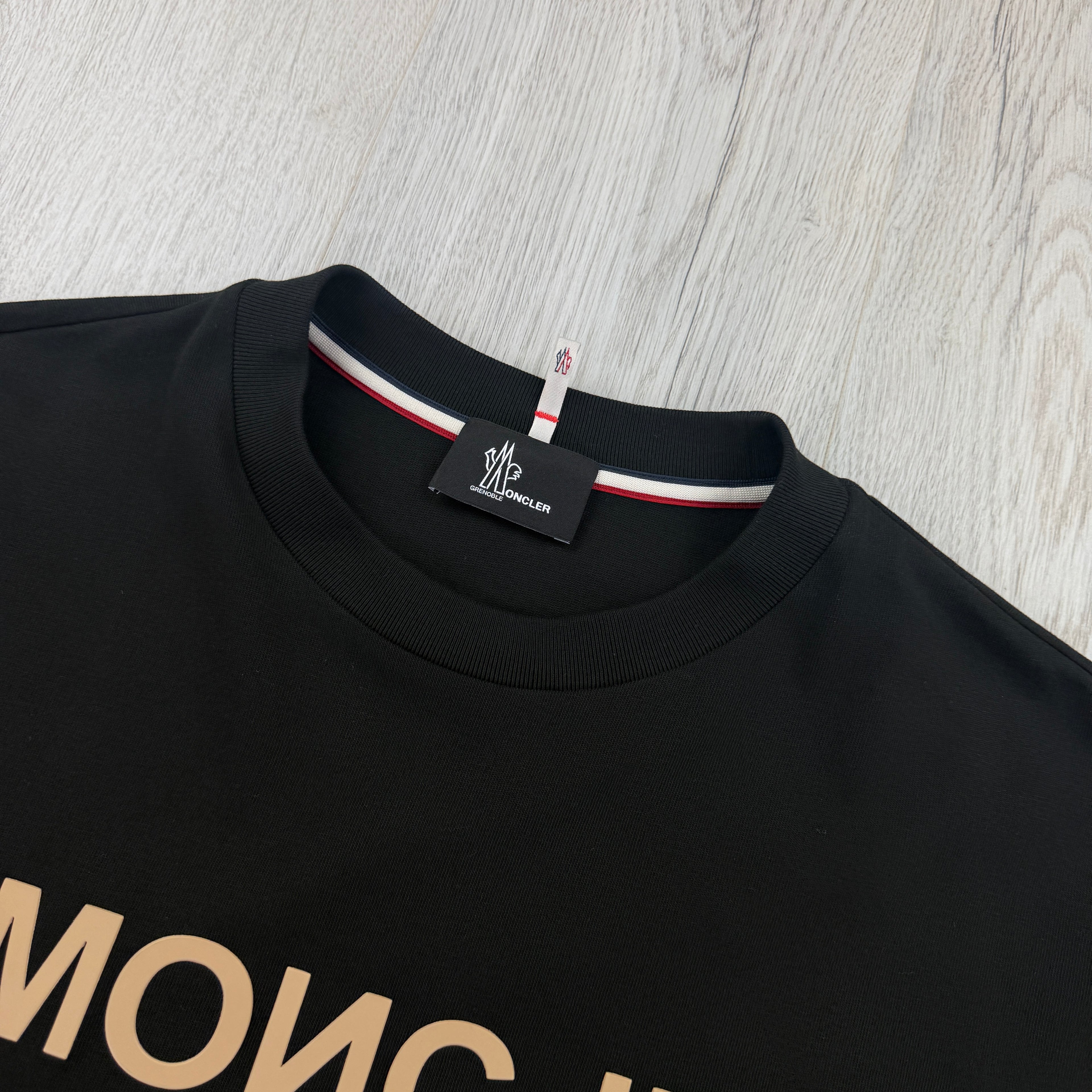 Moncler Grenoble Men’s Black T-shirt