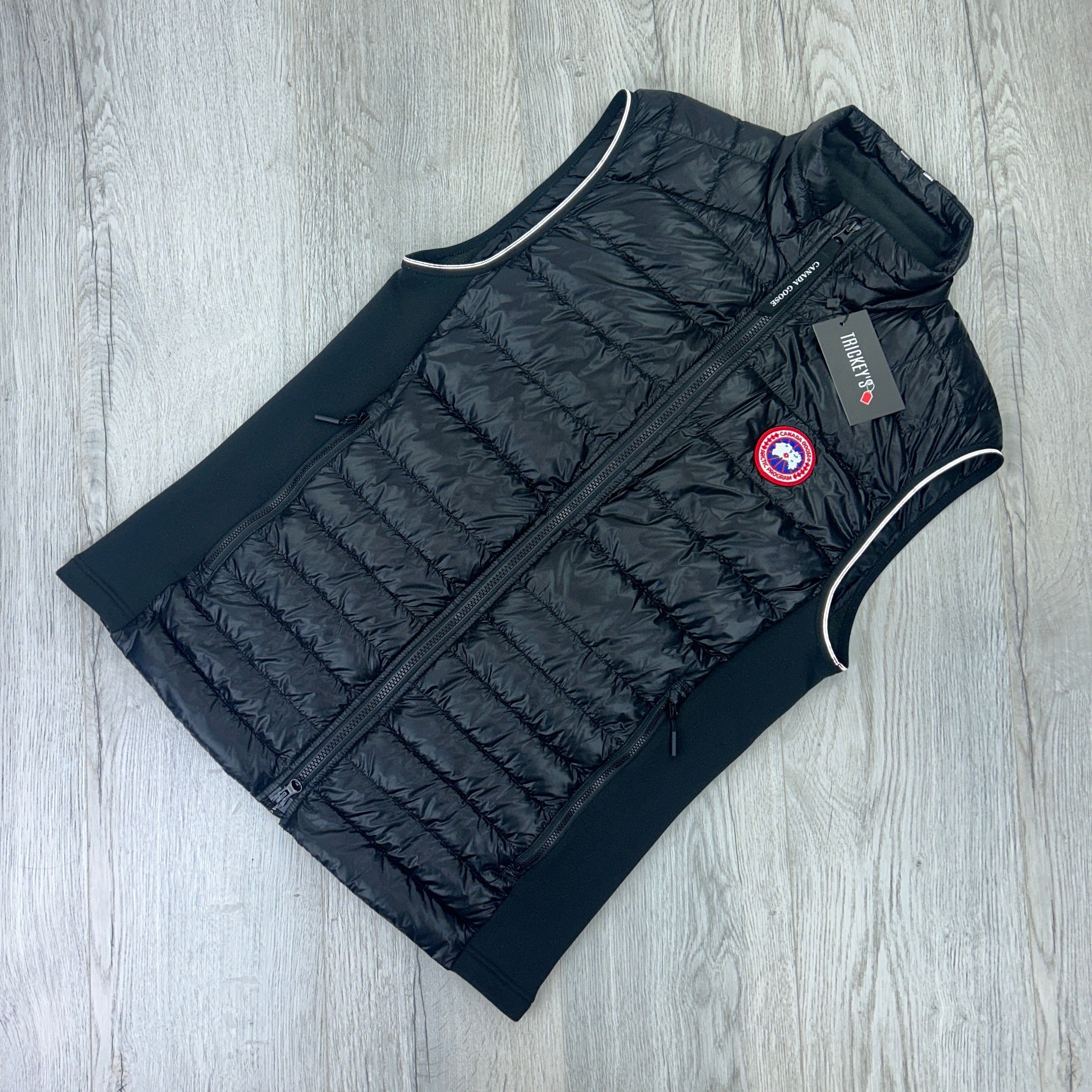 Canada Goose Men’s Black Hybridge Vest Gilet