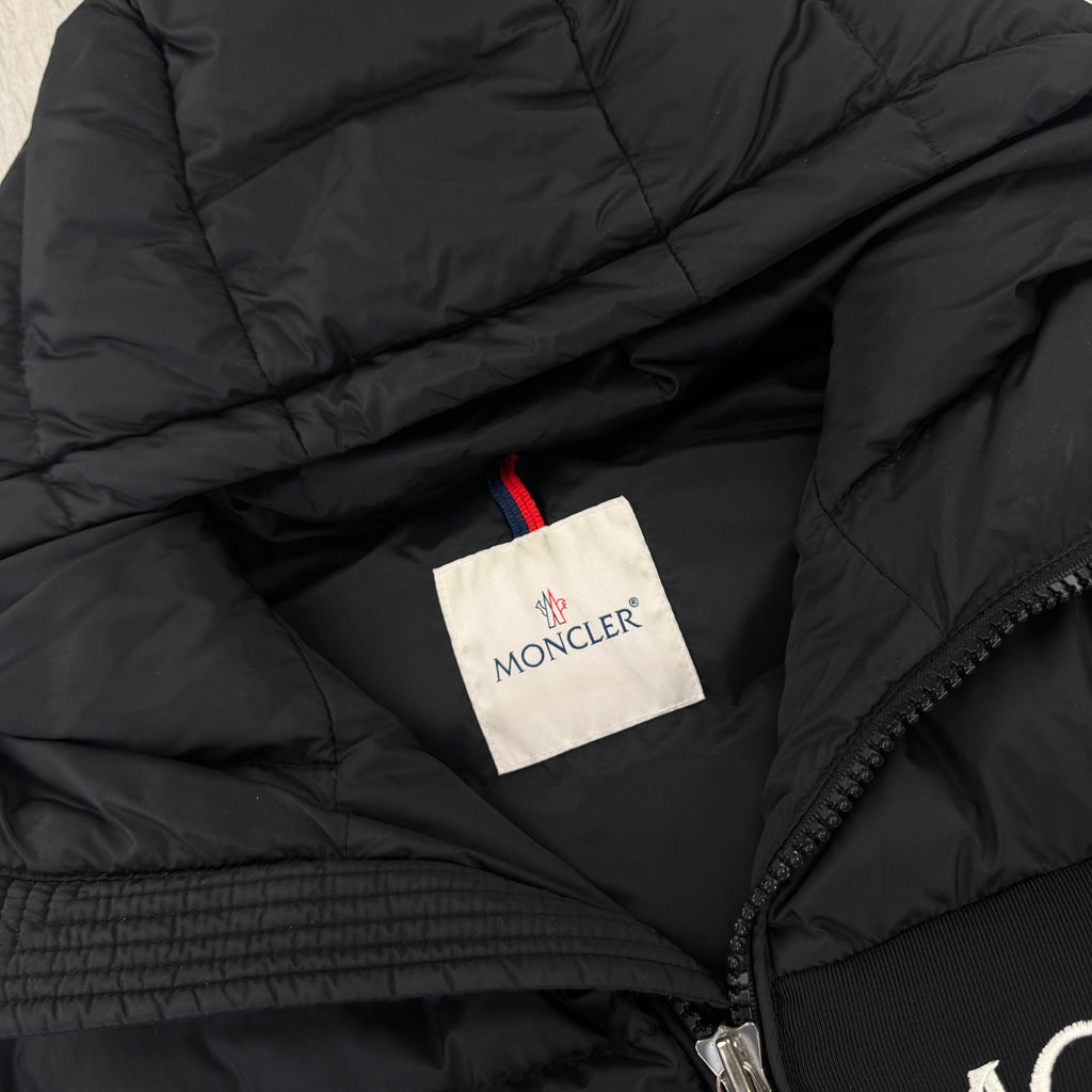 Moncler Men’s Aitton Giubbotto Black Puffer Jacket - Size 3
