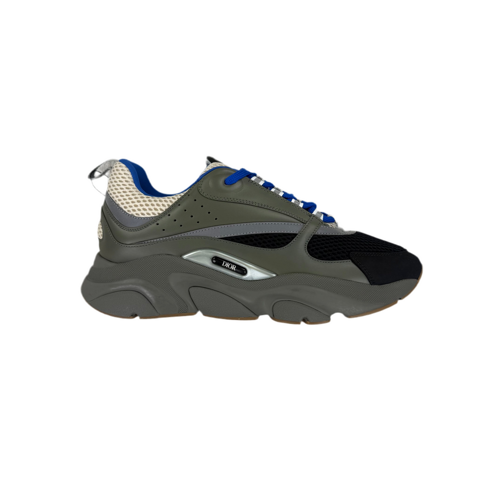Dior B22 Men’s Khaki & Blue Trainers - 42 (Fit Uk 7.5)