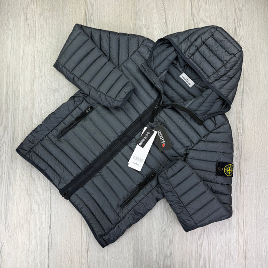 Stone Island Men’s Loom Woven R-Nylon Down Jacket - Small