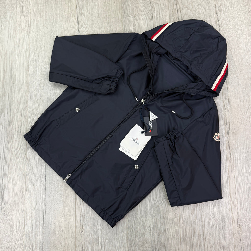 Moncler Men’s Grimpeurs Zip-up Navy Windbreaker Jacket