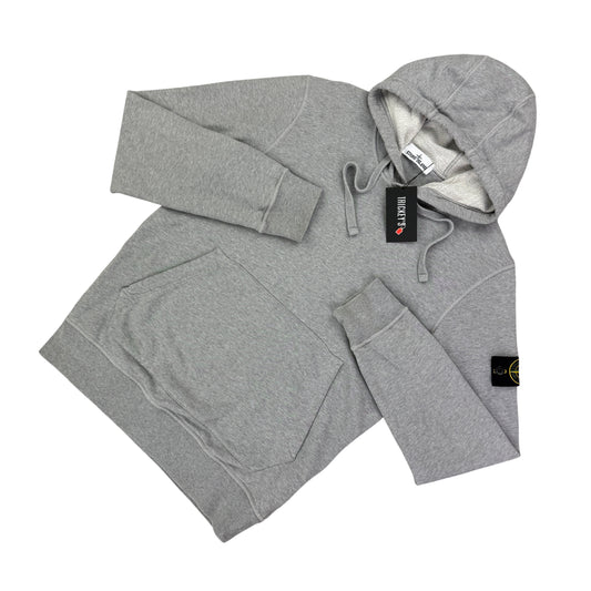 Stone Island Men’s Grey Pullover Hoodie - XL