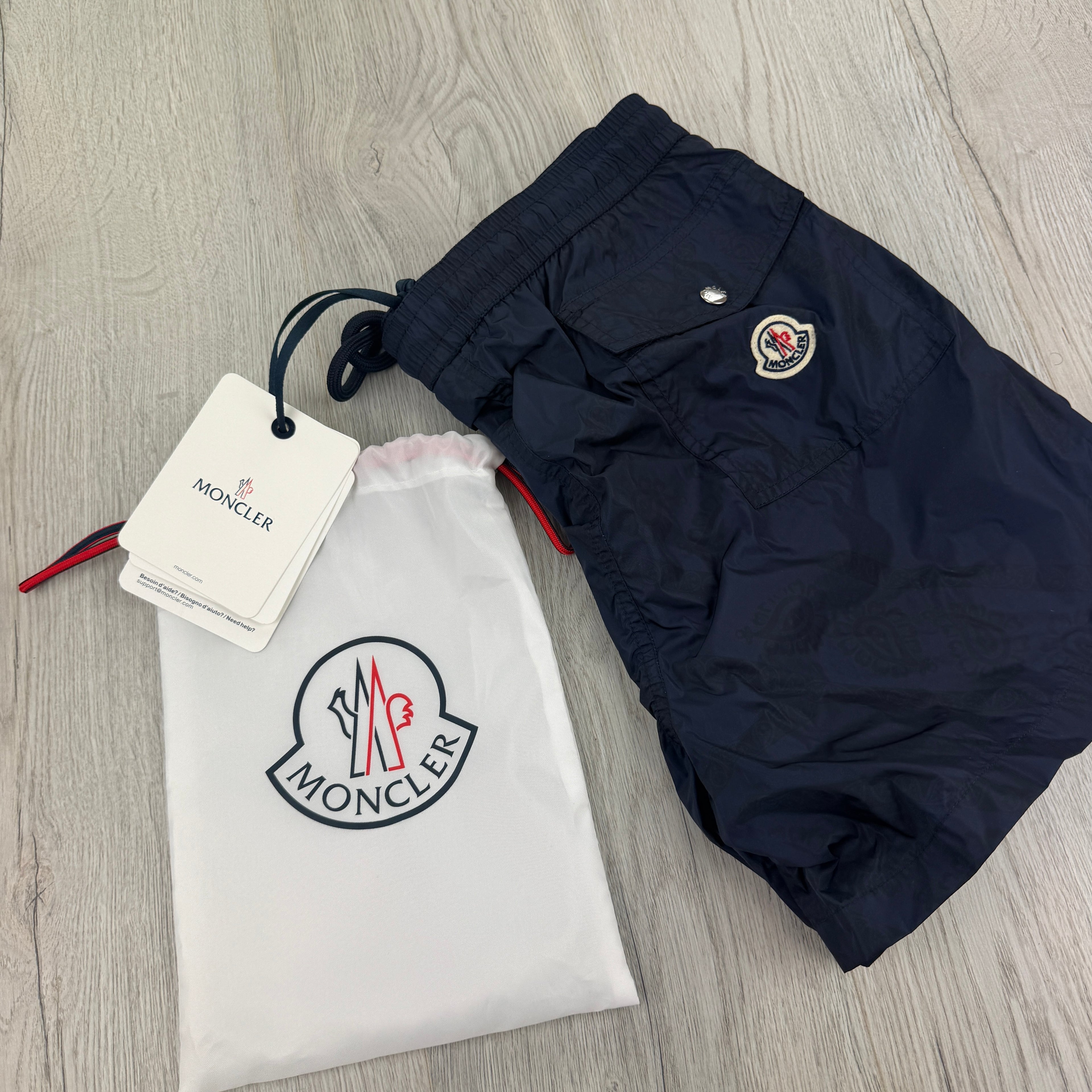 Moncler Men’s Navy Swim Shorts - Medium