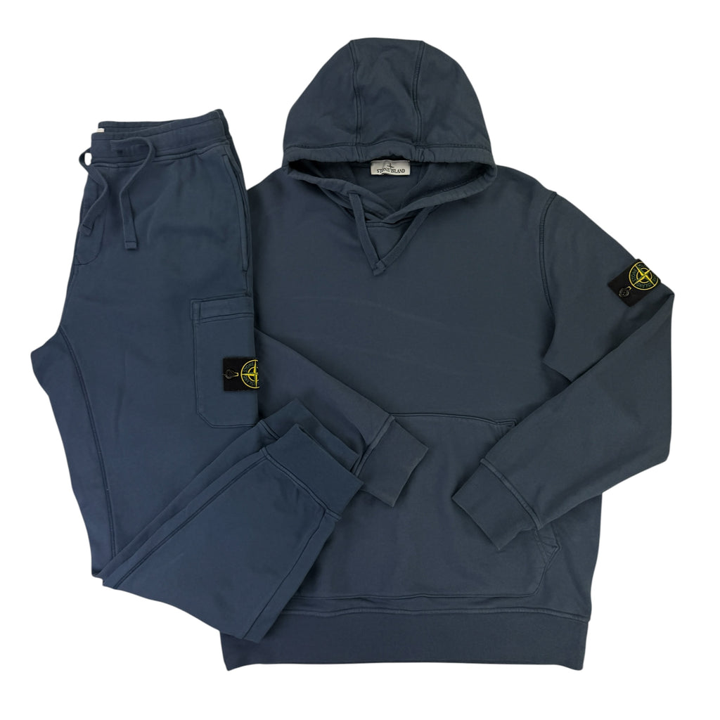Stone Island Men’s Navy Full Tracksuit - XL Fit