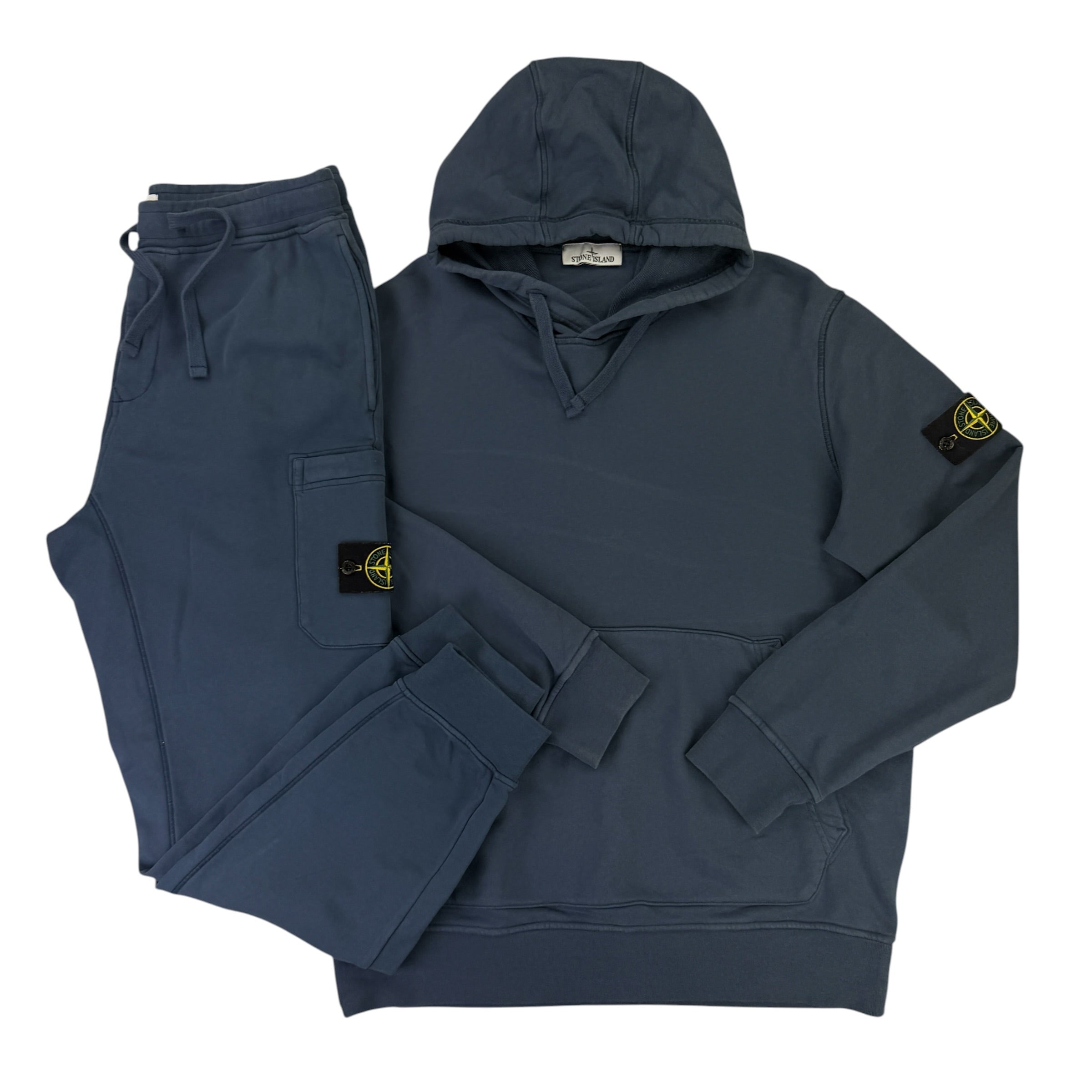 Stone Island Men’s Navy Full Tracksuit - XL Fit