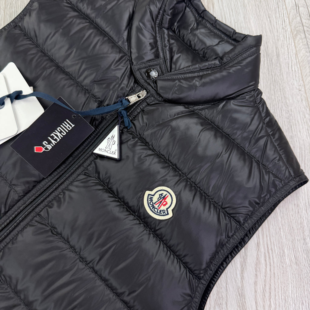 Moncler Men’s Black GUI Down Gilet