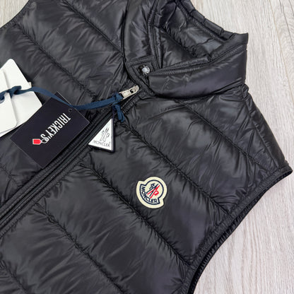 Moncler Men’s Black GUI Down Gilet