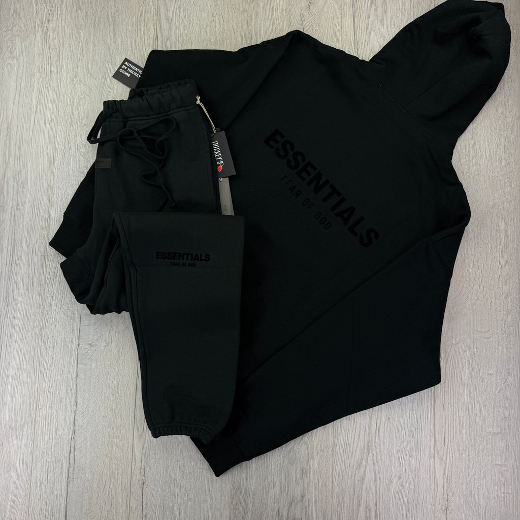Fear of God Essentials ‘Black' Full Tracksuit