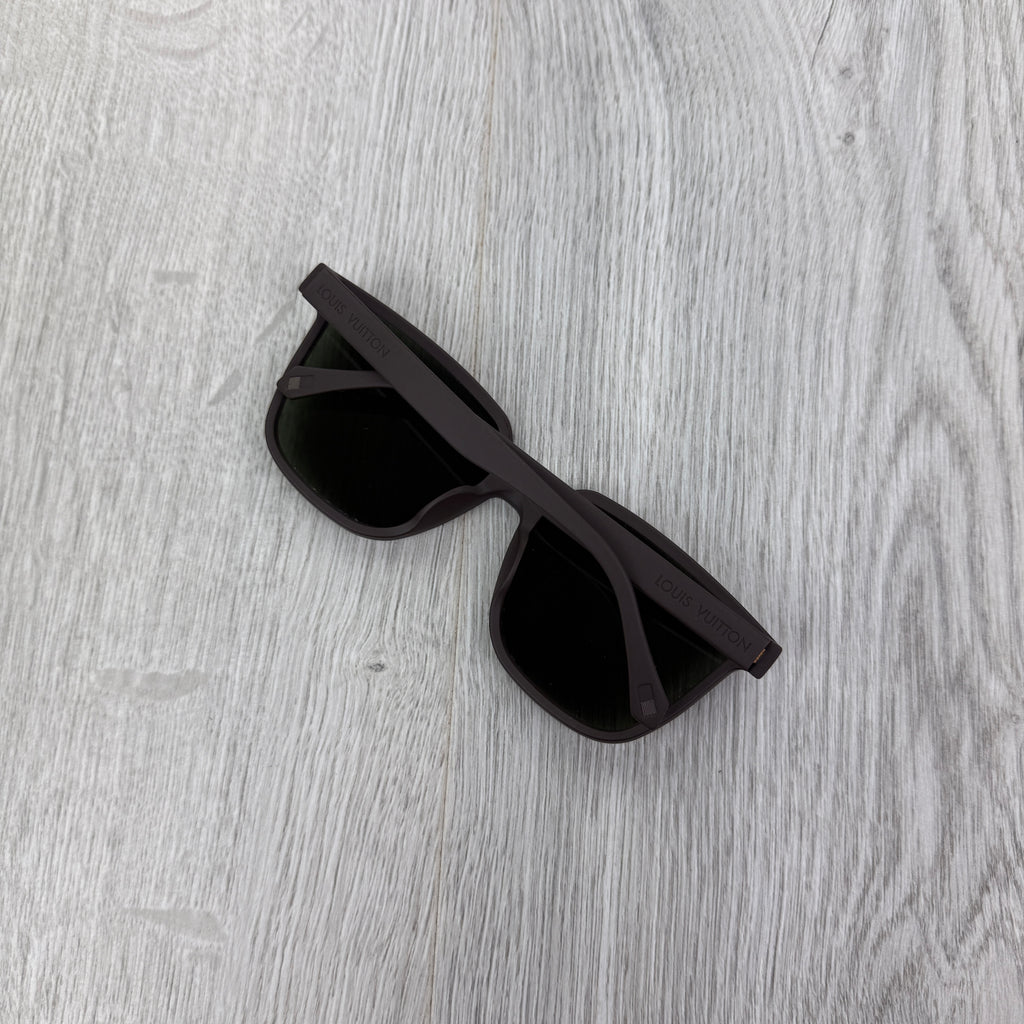 Louis Vuitton Brown Monogram Waimea Large Square Sunglasses